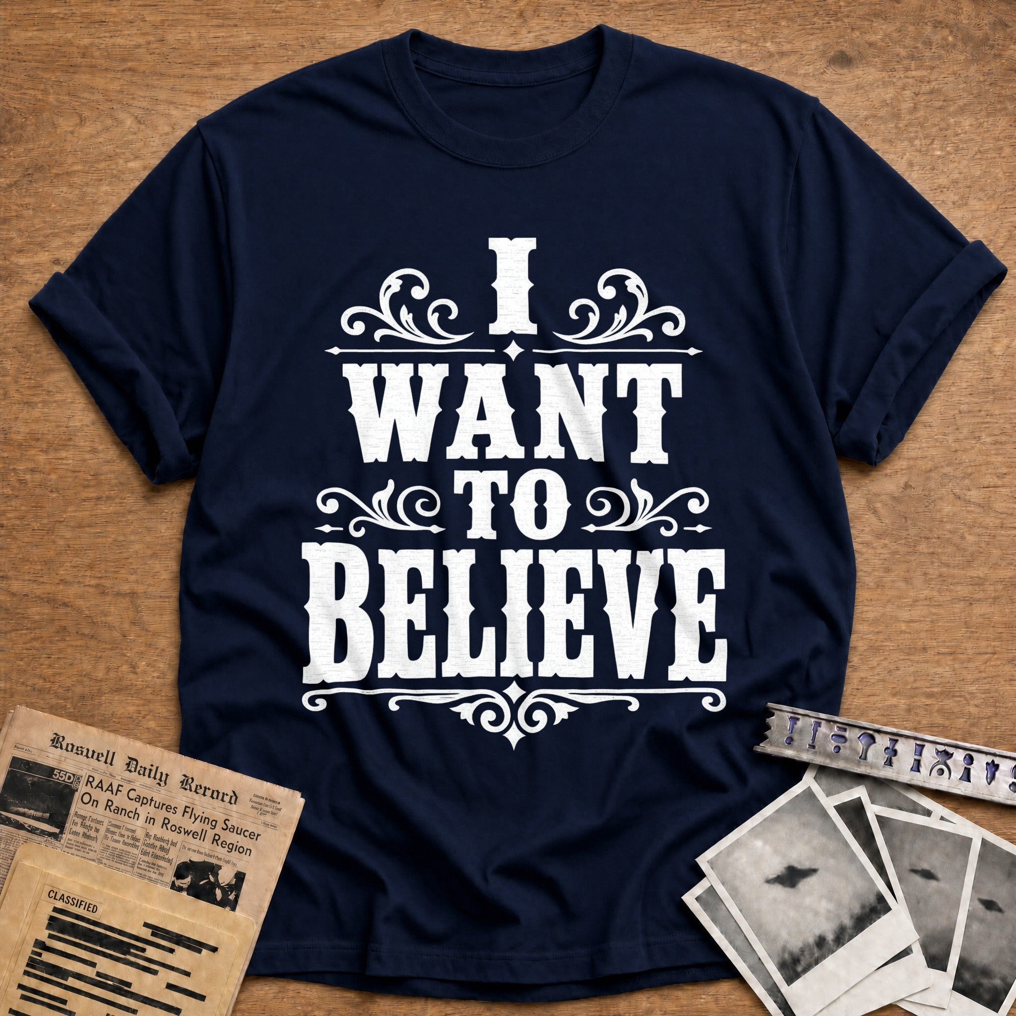 I Want To Believe 01 - Navy