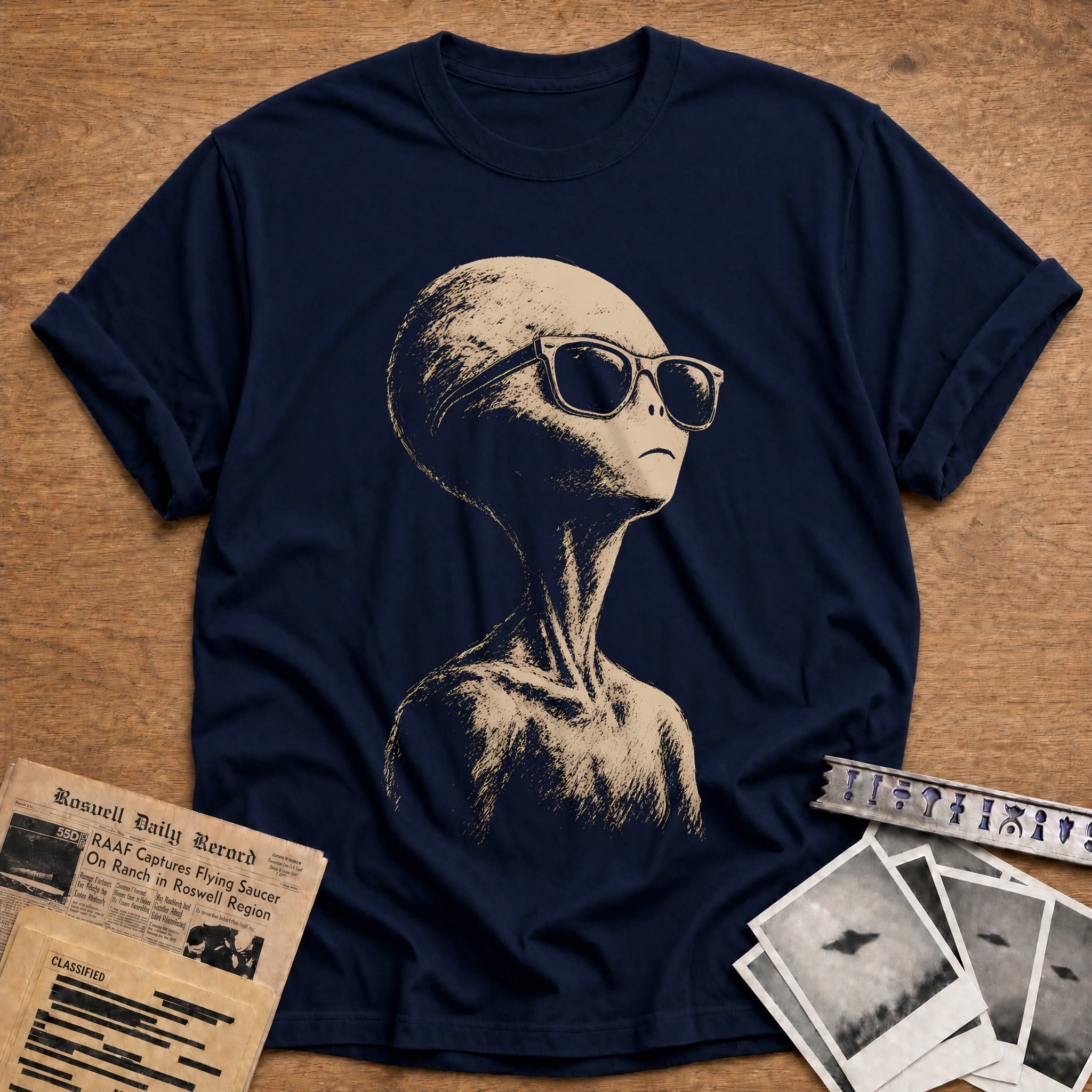 Intellectually Curious T-Shirt - Navy