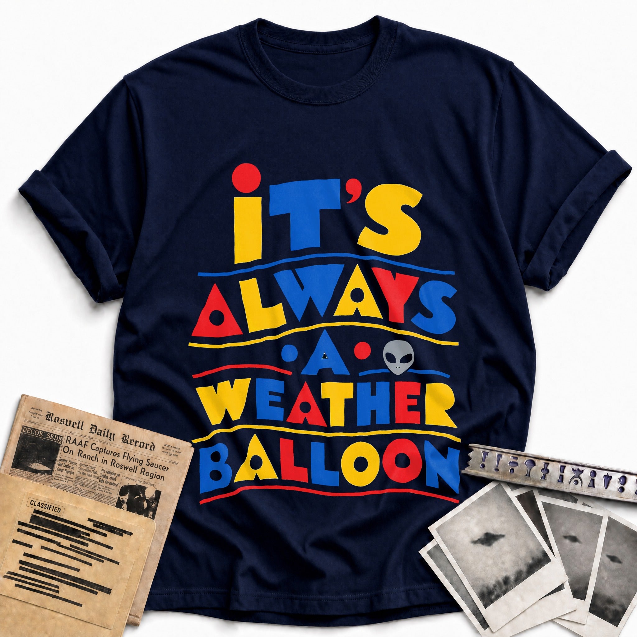 Its Always A Weather Balloon 02 - Navy
