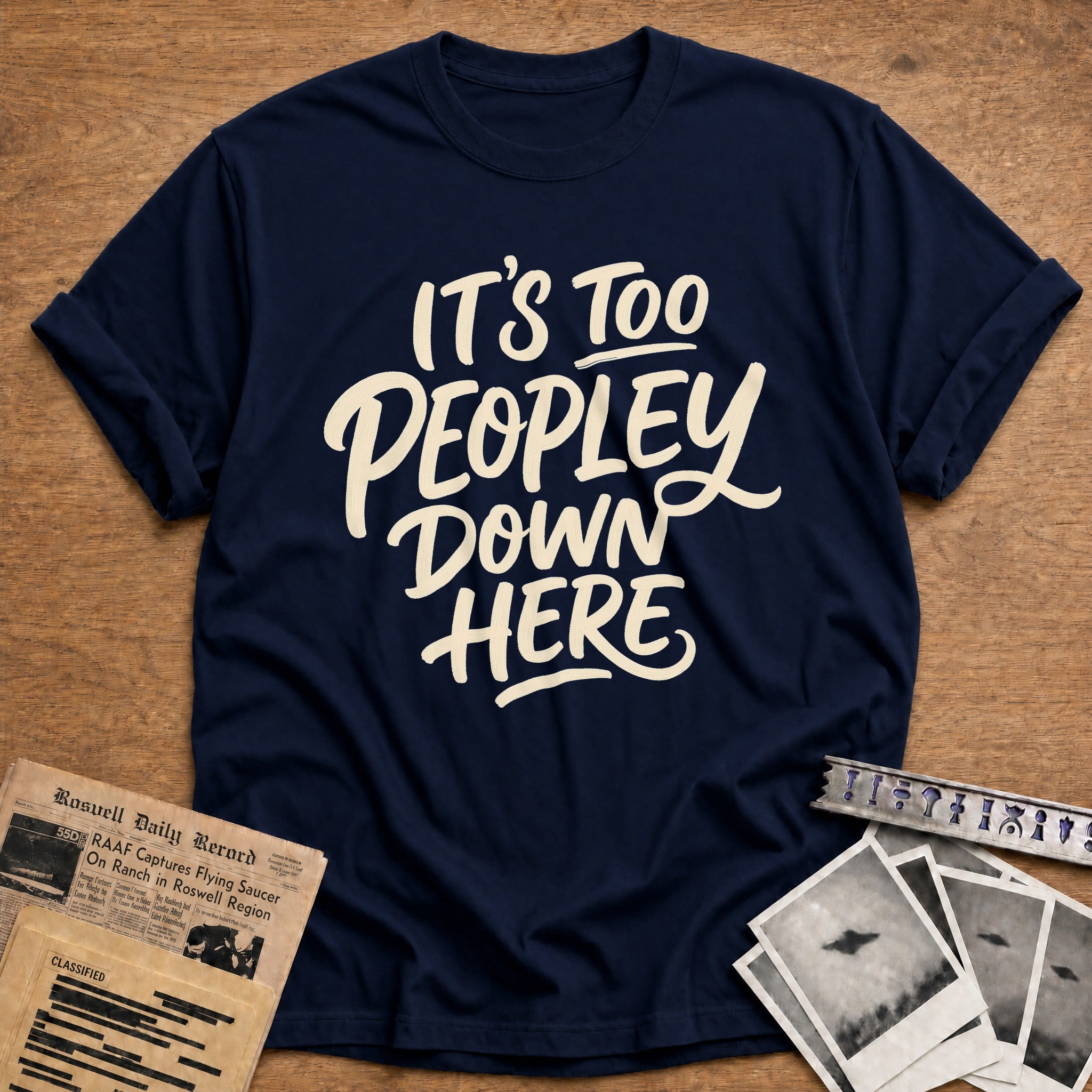Its Too Peopley Down Here 01 - Navy