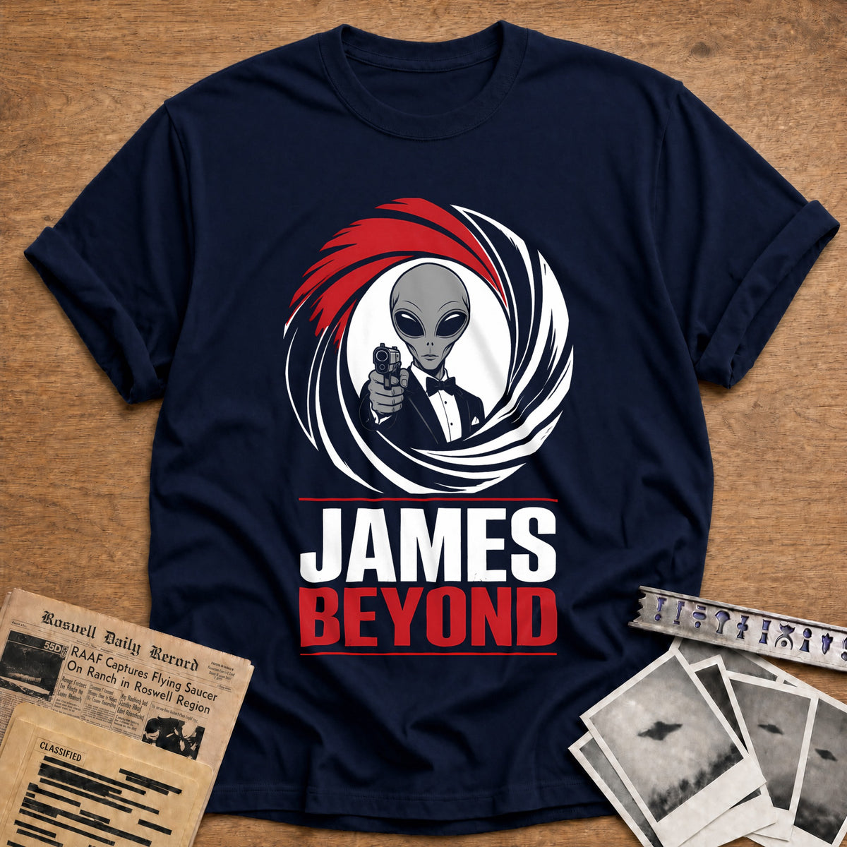 James Beyond 63 T-Shirt - Navy
