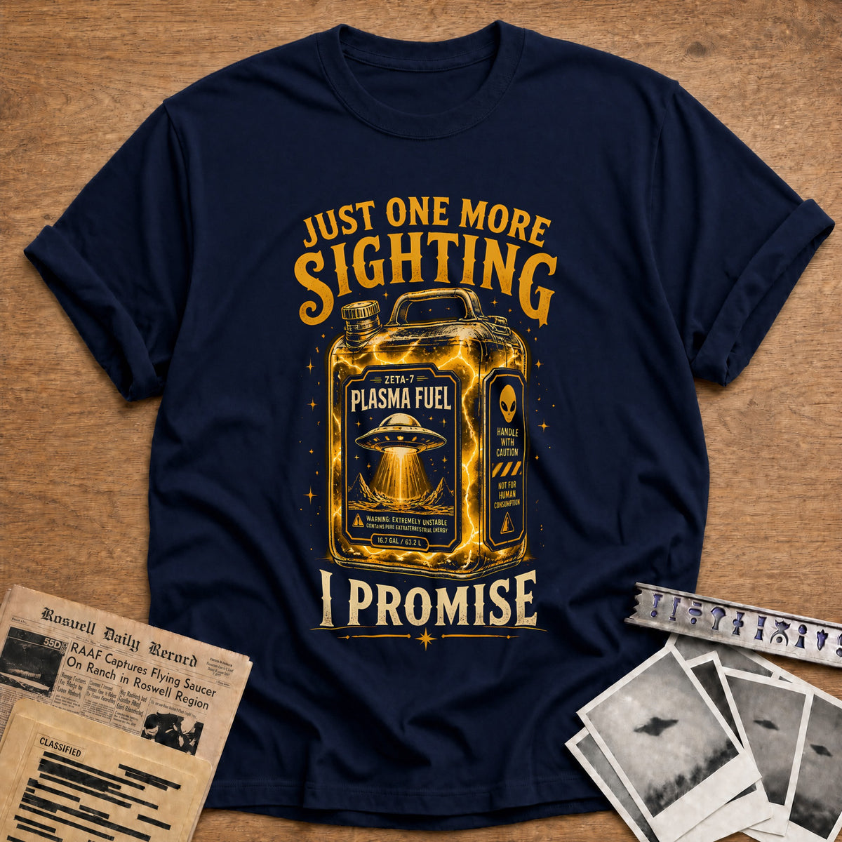 Just One More Sighting I Promise 30 T-Shirt - Navy