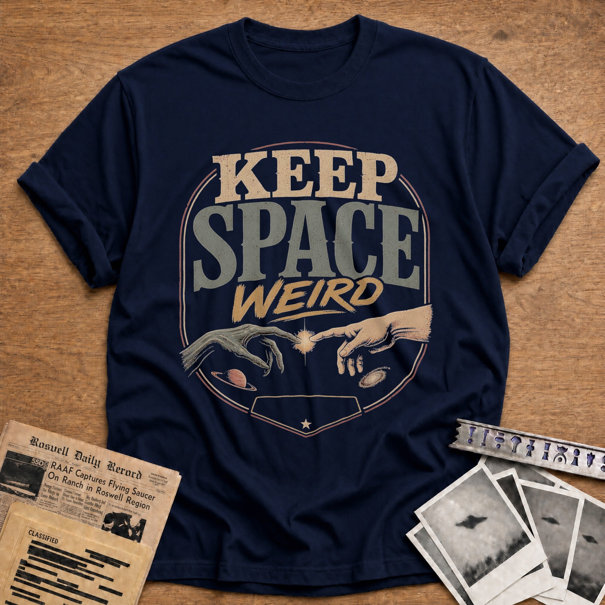 Keep Space Weird 01 - Navy