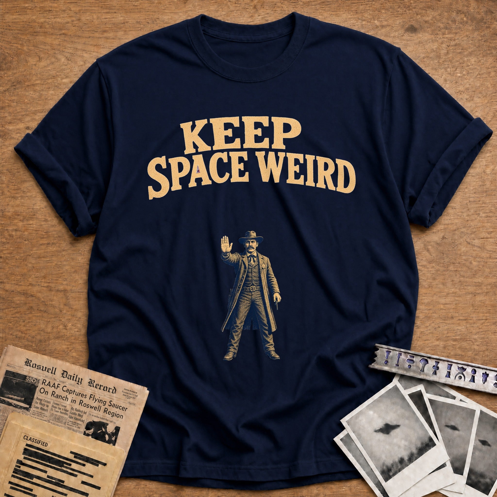Keep Space Weird 02 - Navy