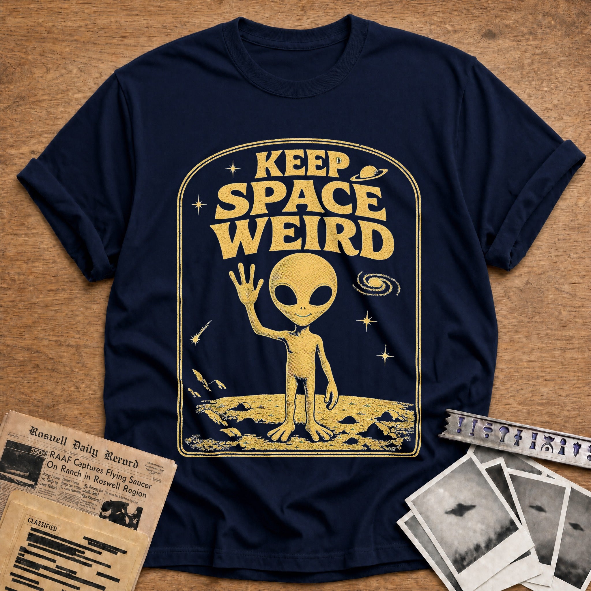 Keep Space Weird 03 - Navy