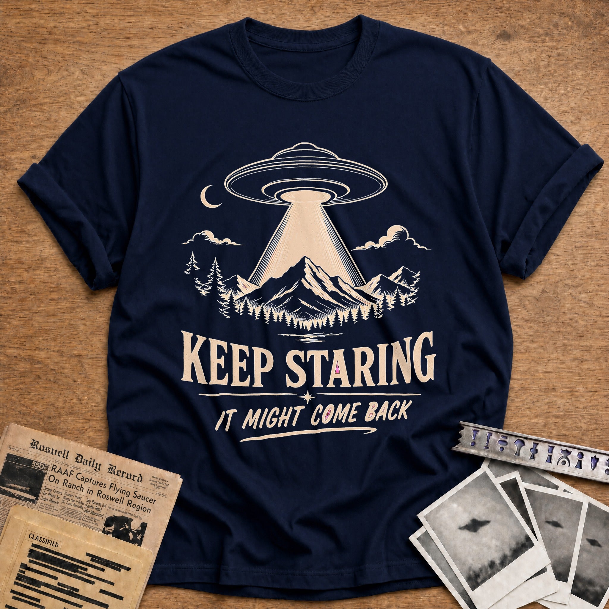 Keep Staring - Navy