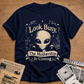 Look Busy The Mothership Is Coming 02 - Navy