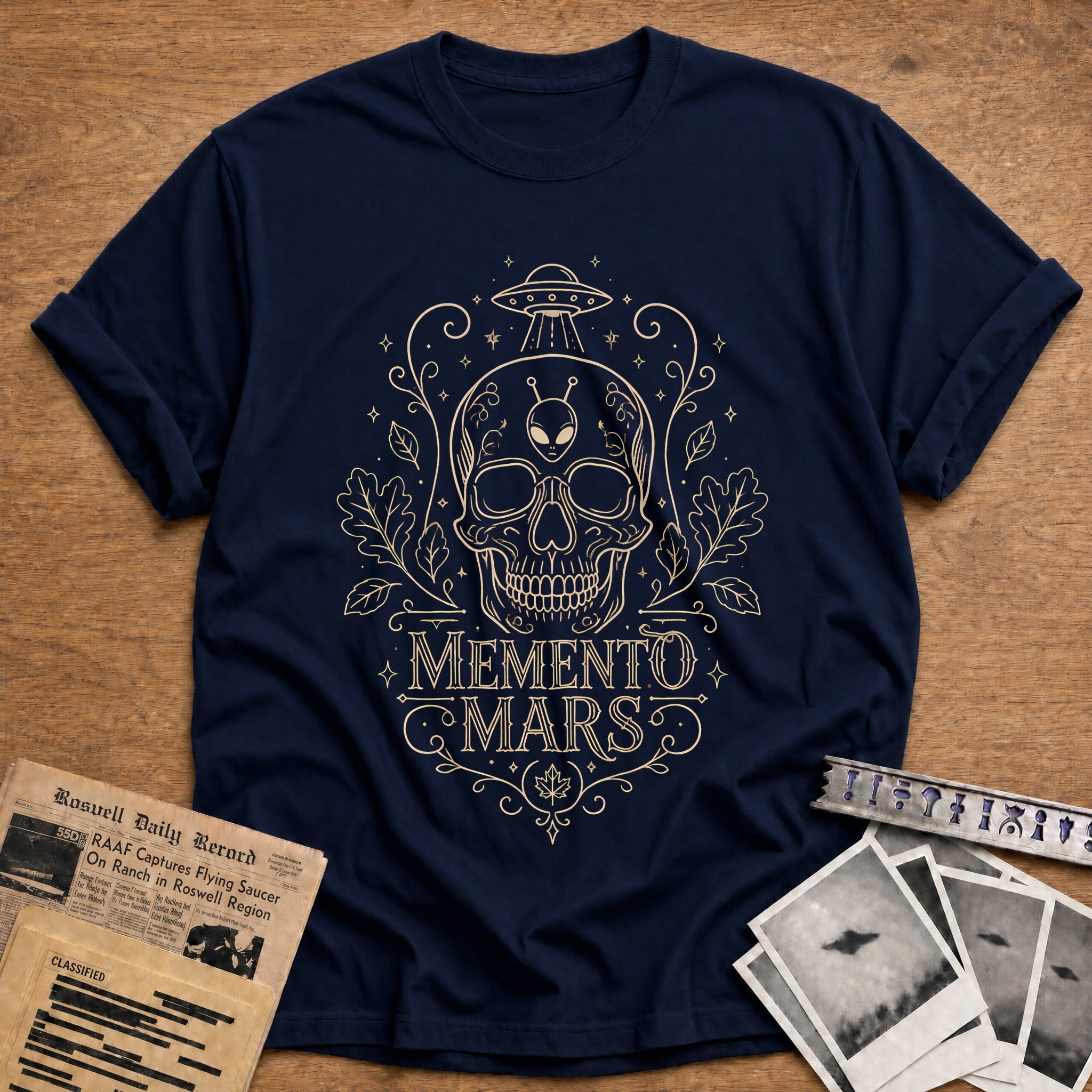 Memento Mars Skull 10 - Navy