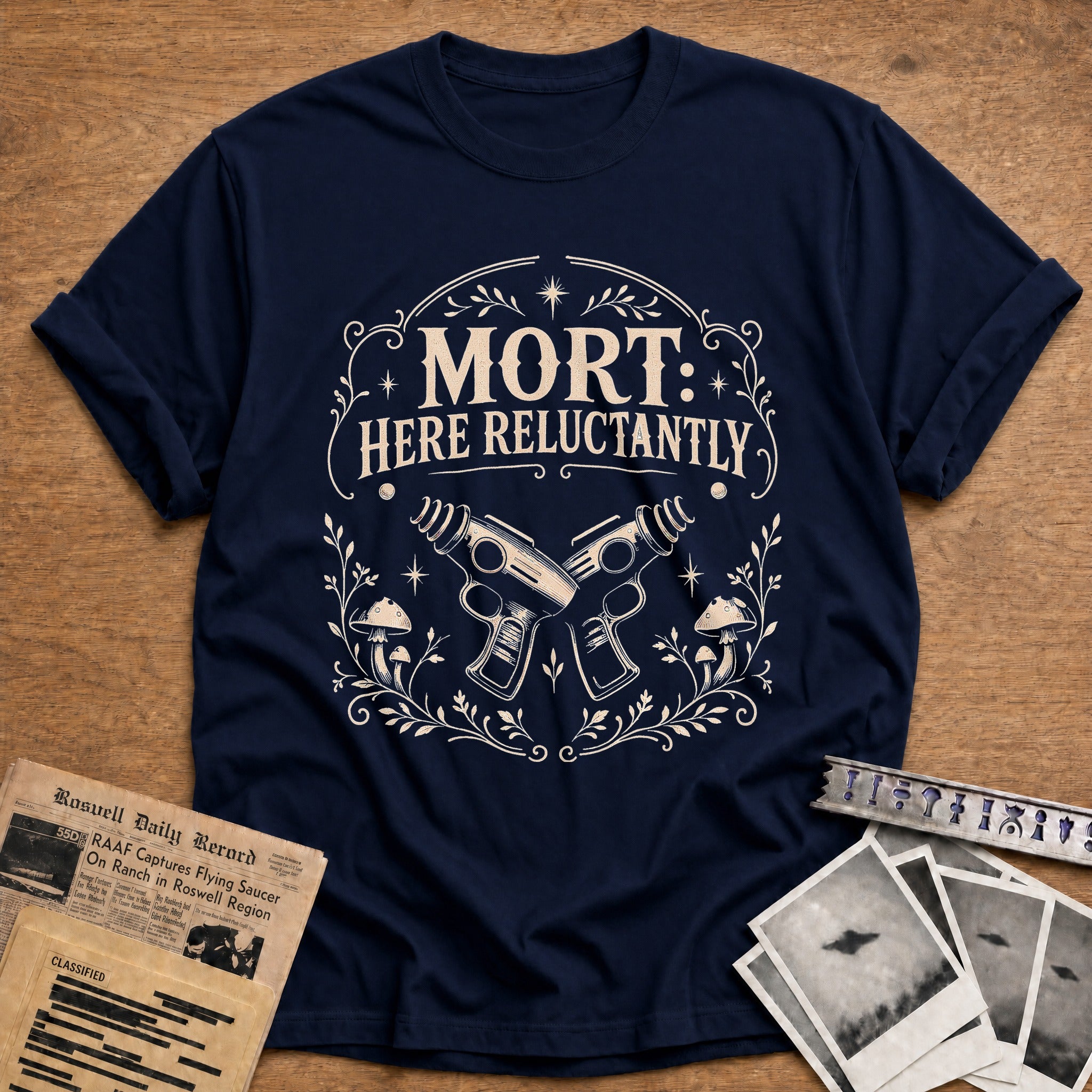 Mort Here Reluctantly 02 - Navy