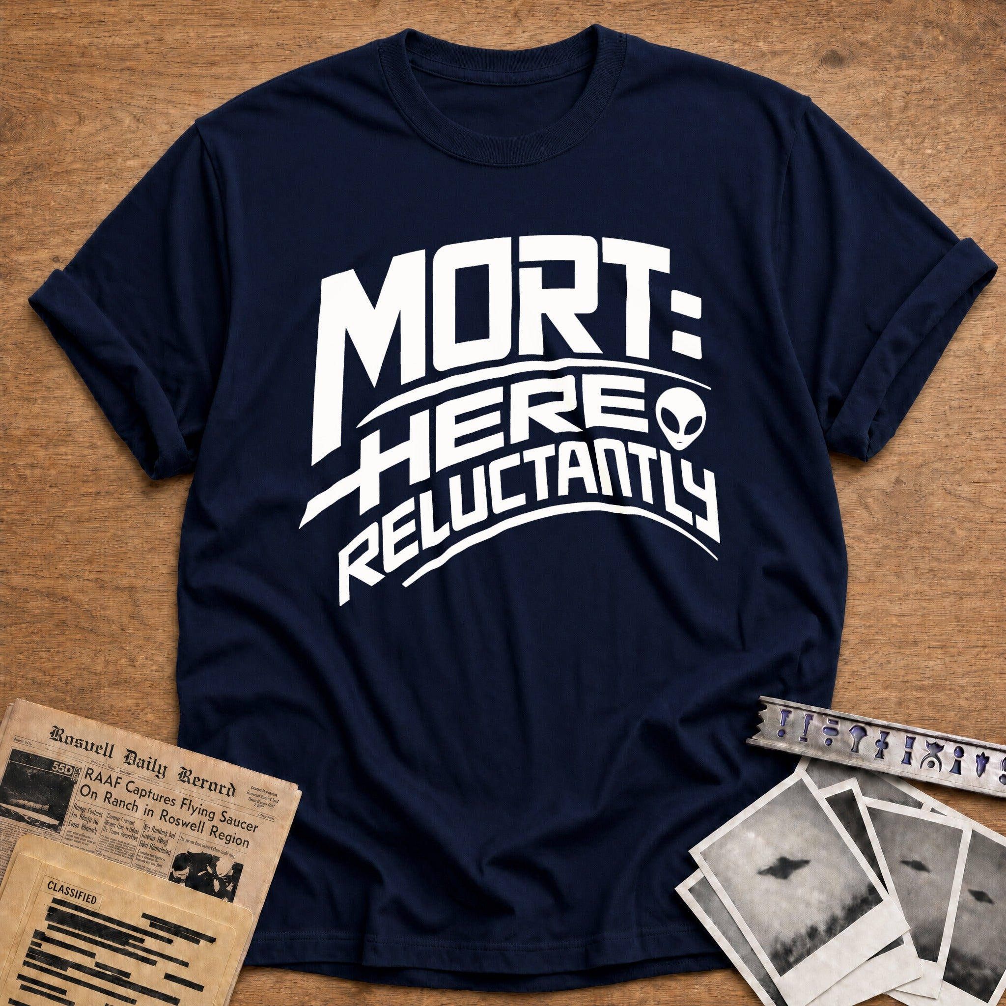 Mort Stopped By - Navy