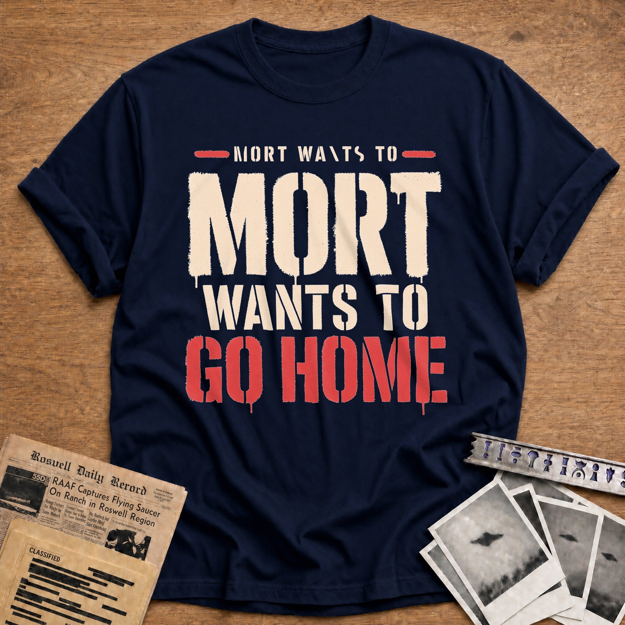 Mort Wants To Go Home 02 - Navy
