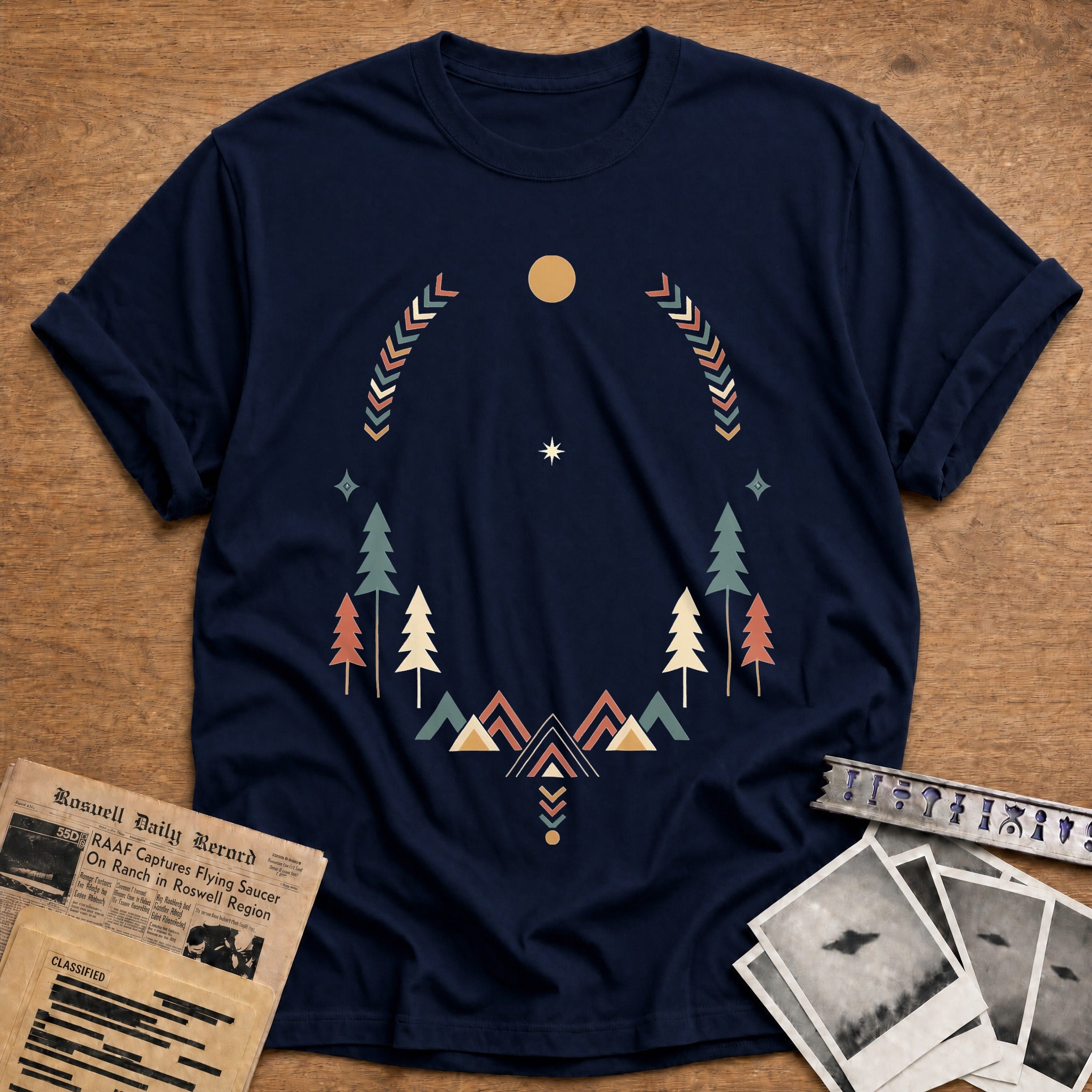 Mountain Circle - Navy