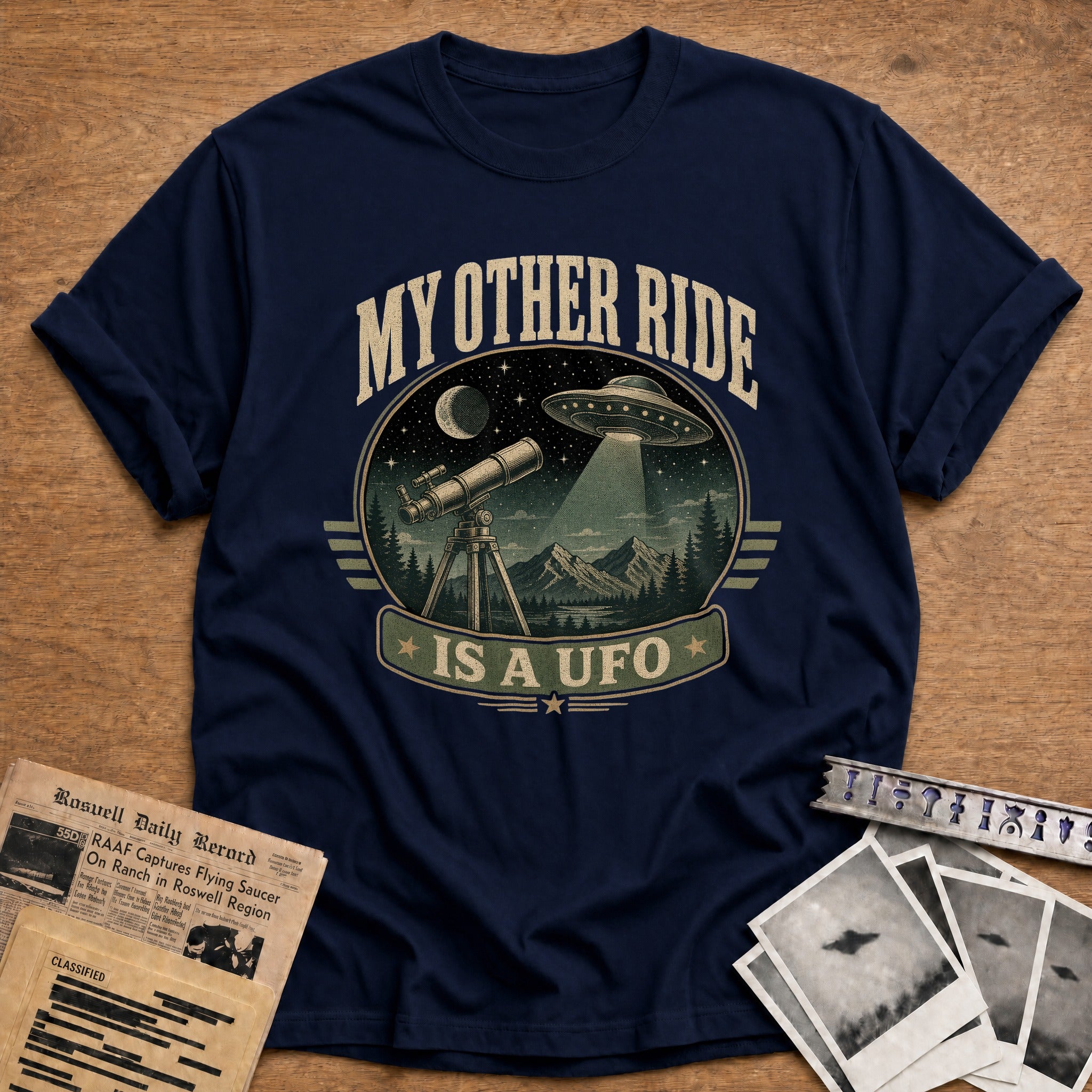My Other Ride Is A Ufo 02 - Navy