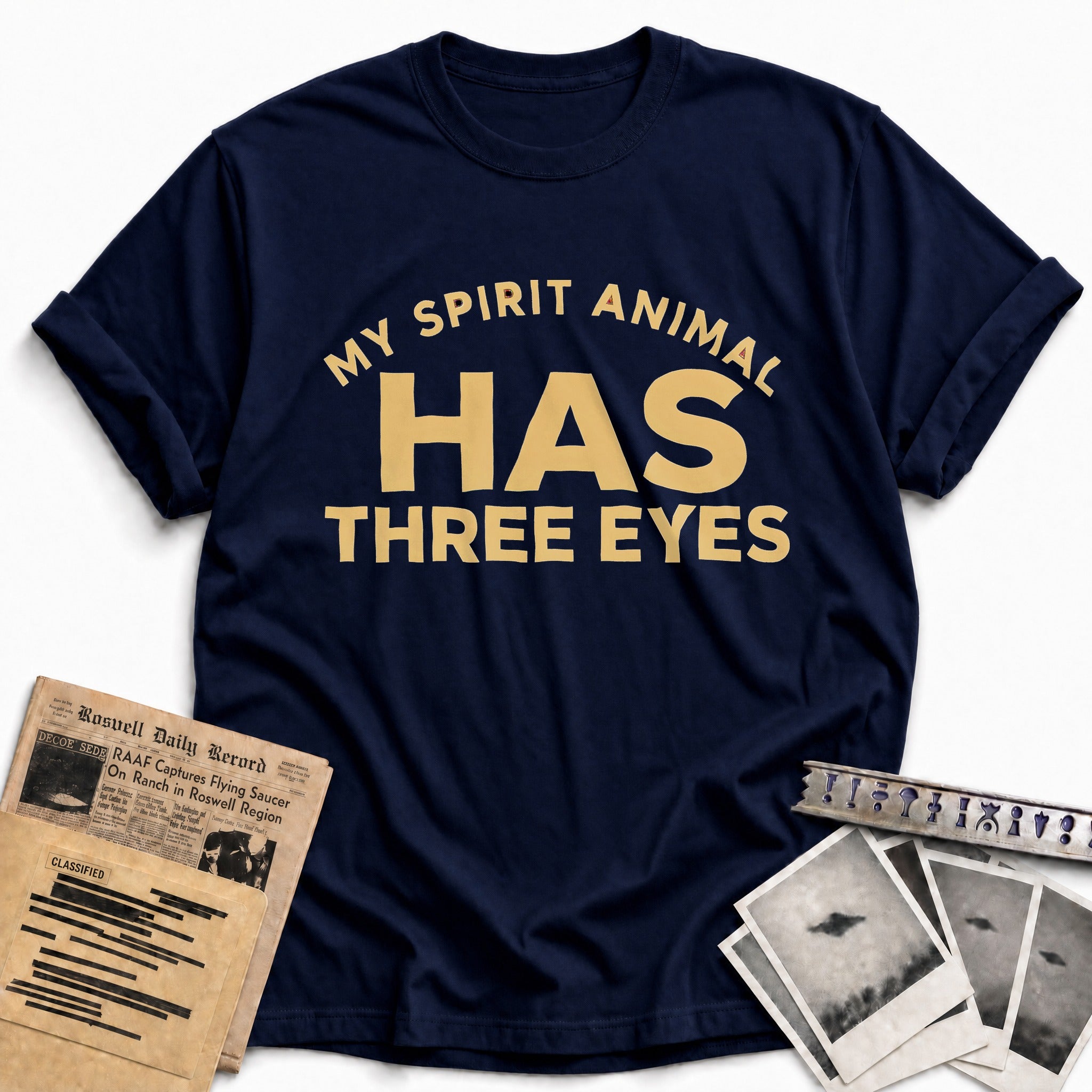 My Spirit Animal Has Three Eyes 04 - Navy