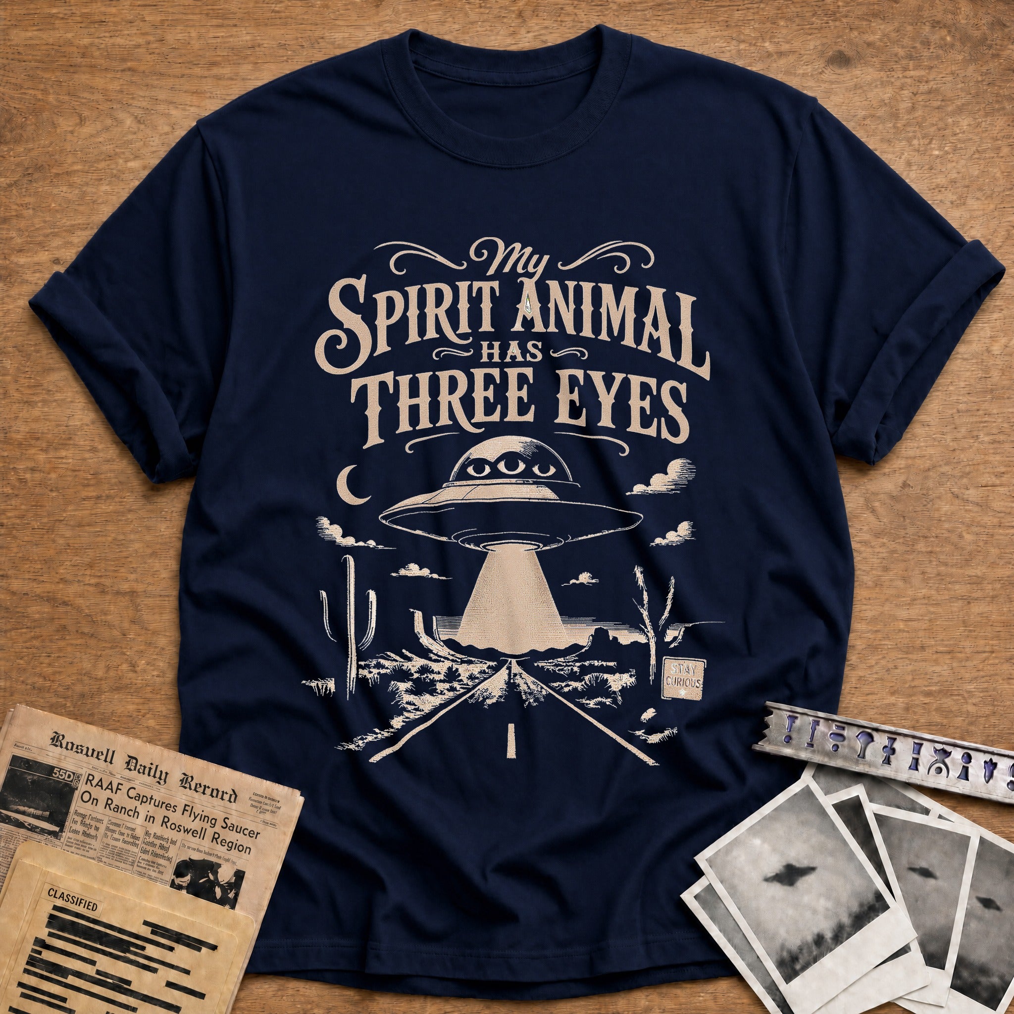 My Spirit Animal Has Three Eyes 03 - Navy