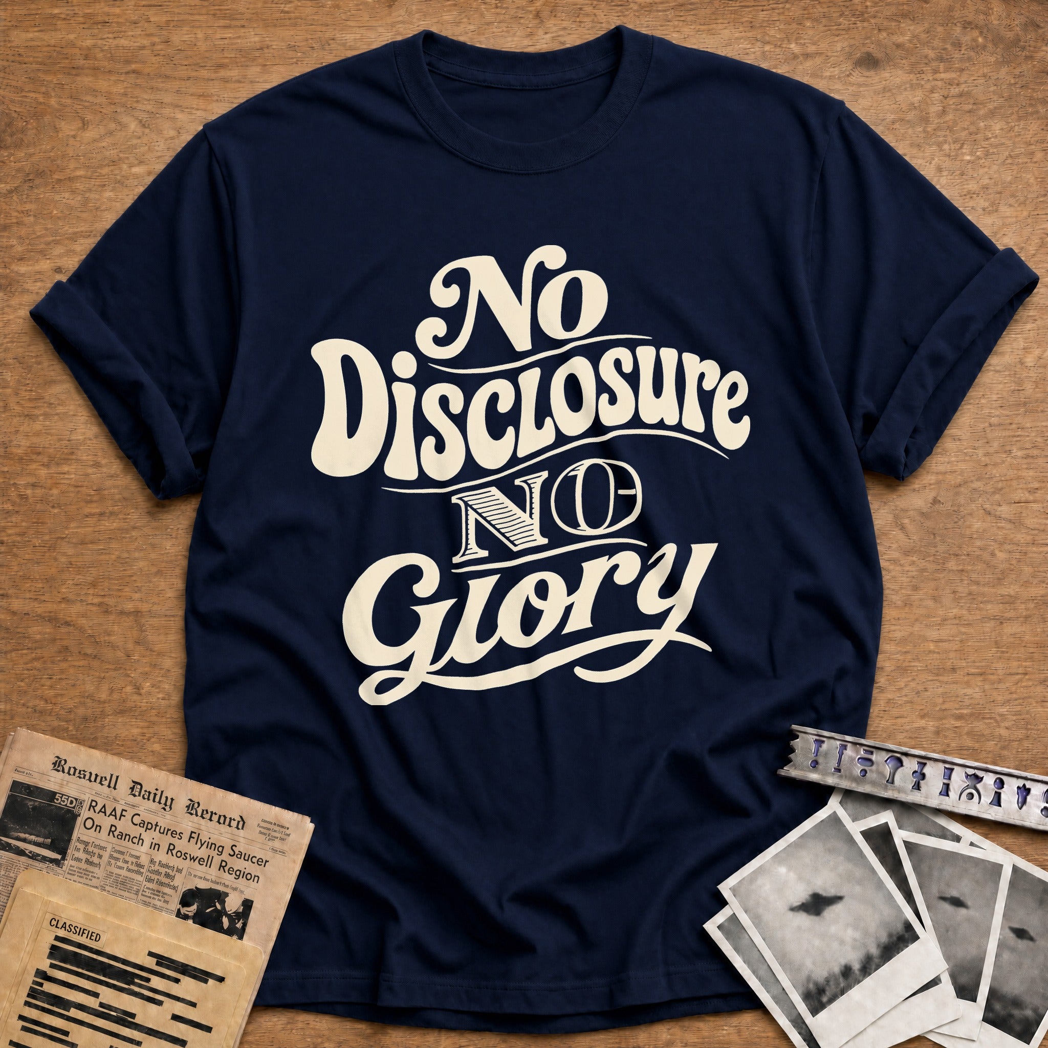 No Disclosure No Glory 01 - Navy