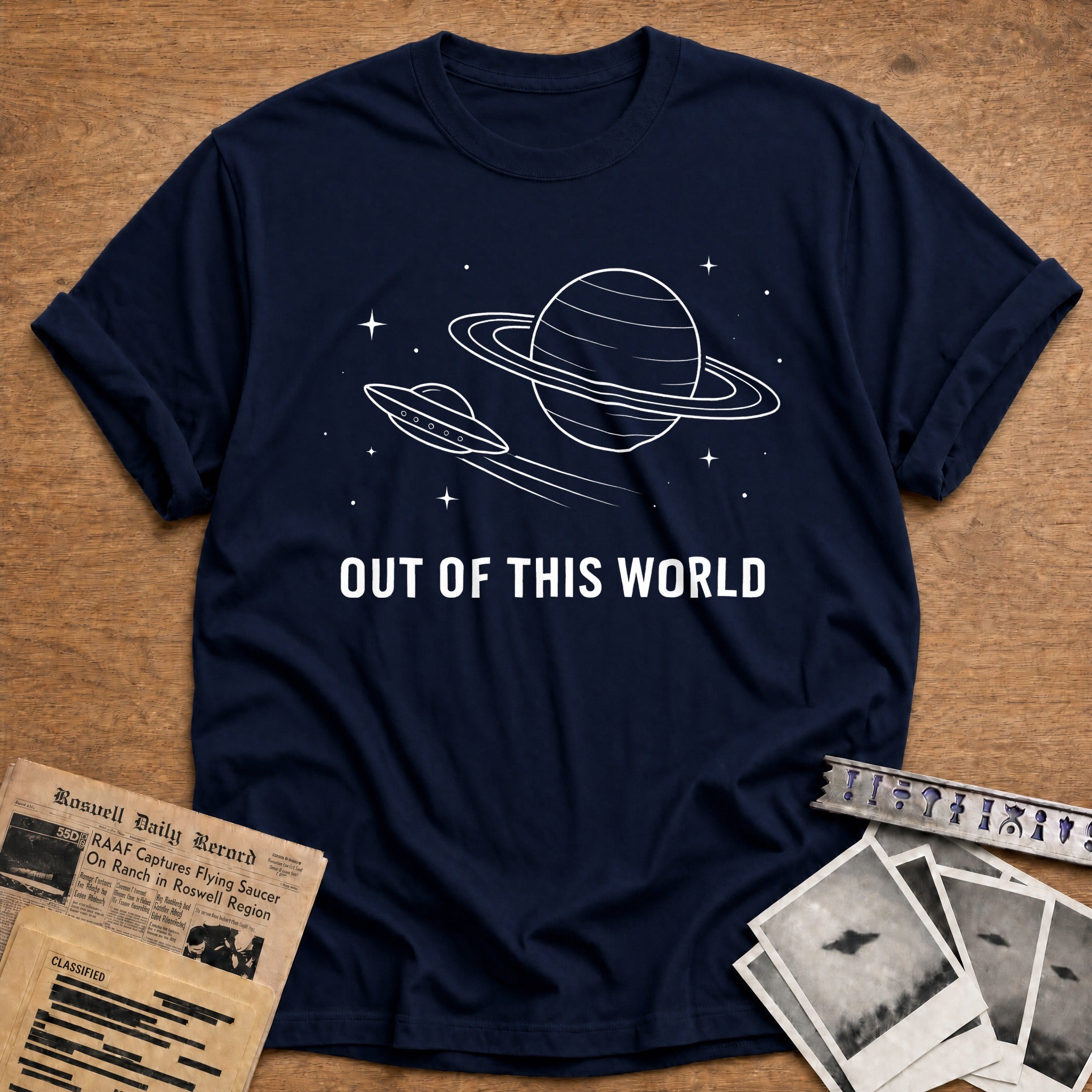 Out Of This World 23 T-Shirt - Navy