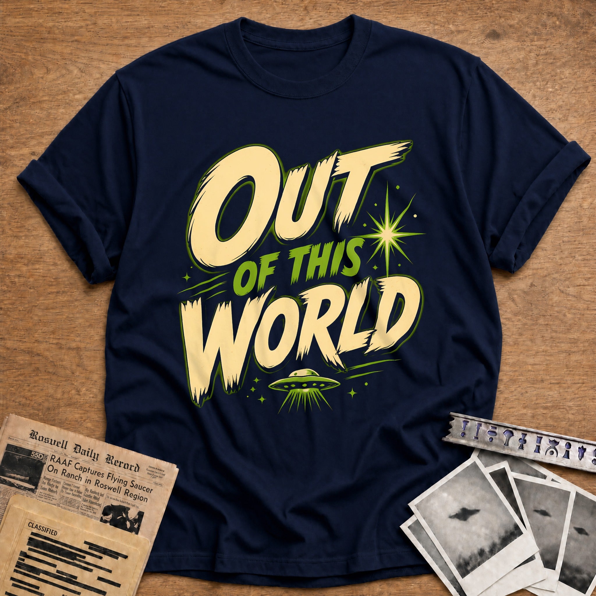 Out Of This World 27 T-Shirt - Navy