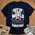 Out Of This World Christmas 59 T-Shirt - Navy