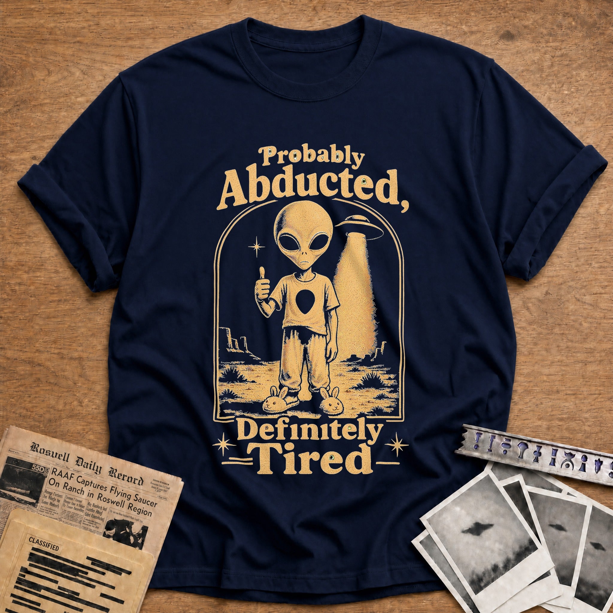 Probably Abducted Definitely Tired 01 - Navy
