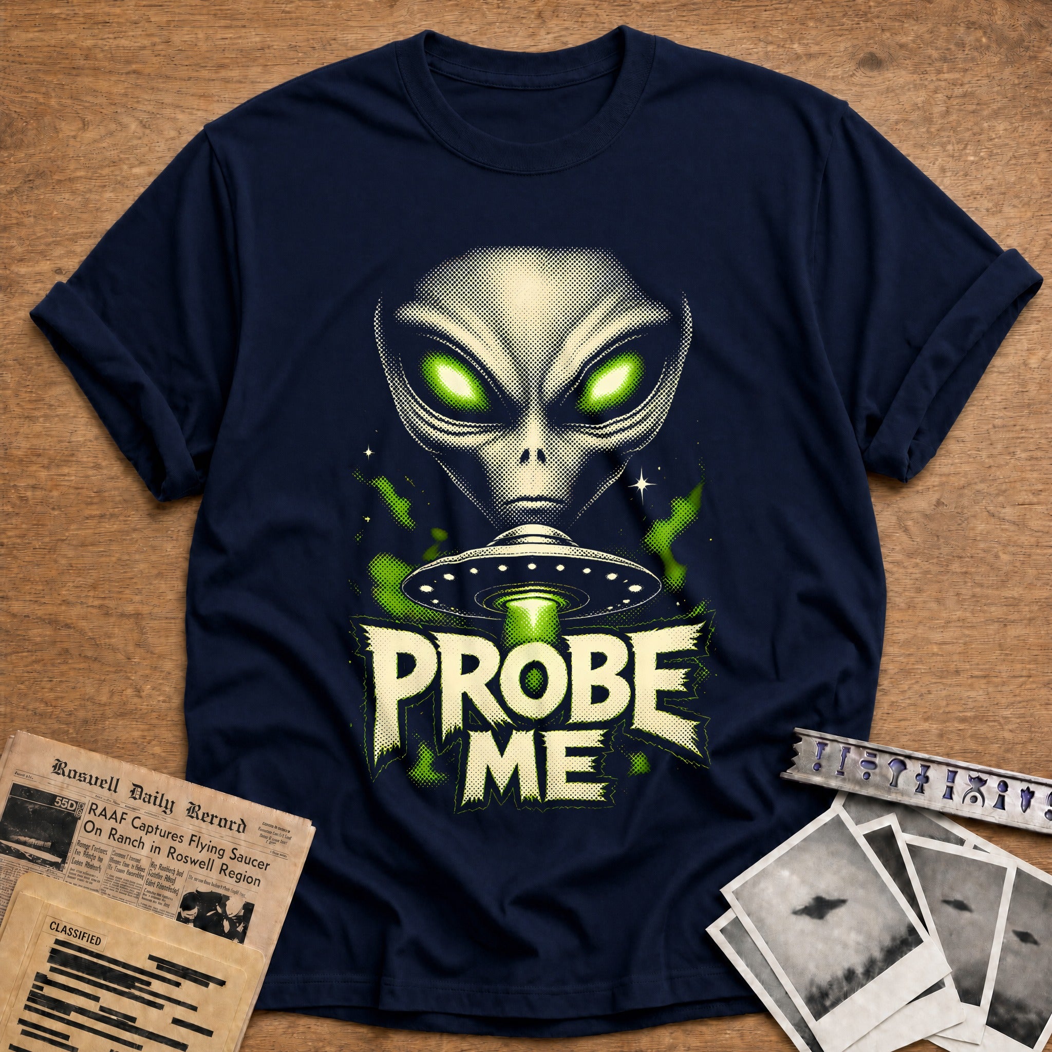 Probe Me Halftone 36 - Navy