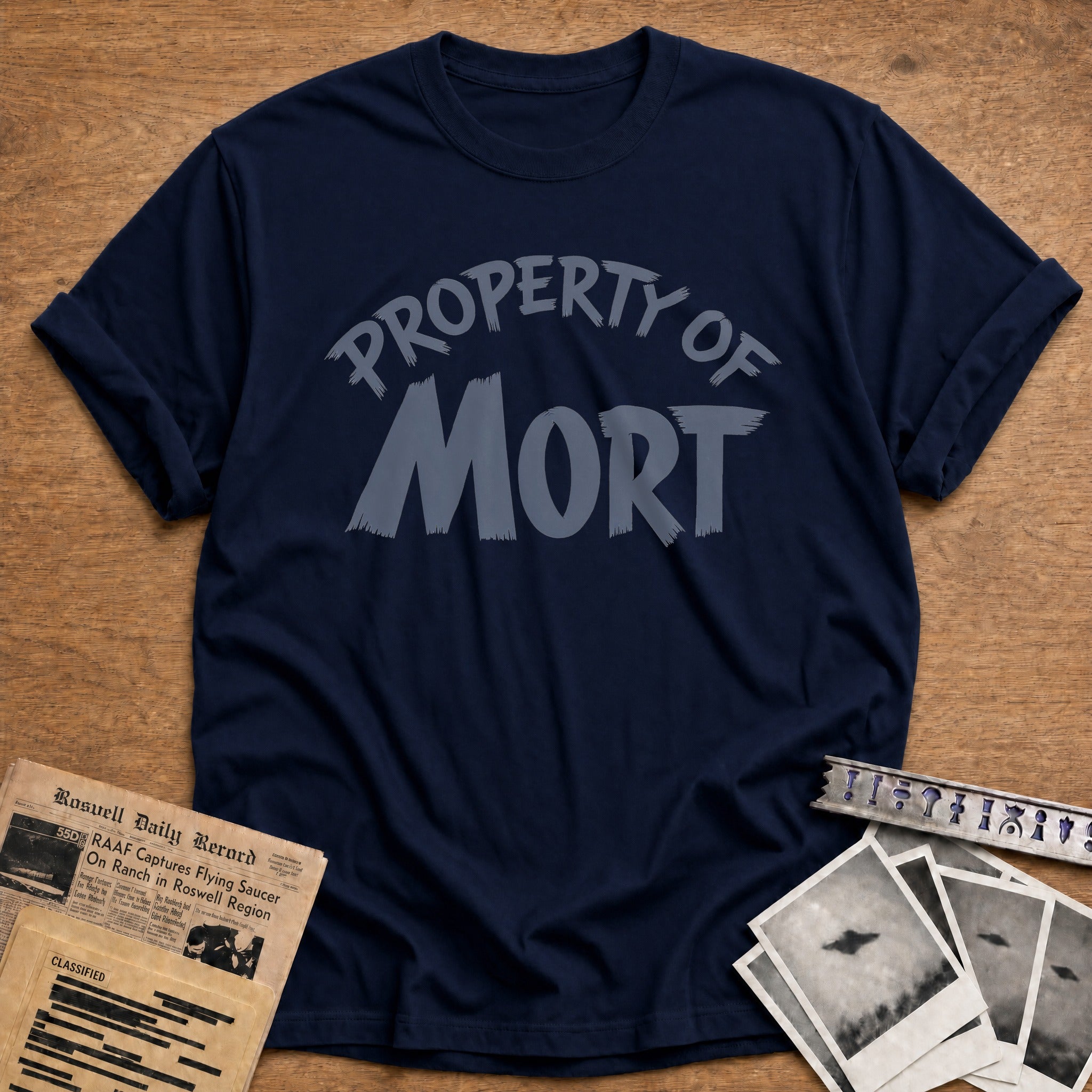 Property Of Mort 01 - Navy