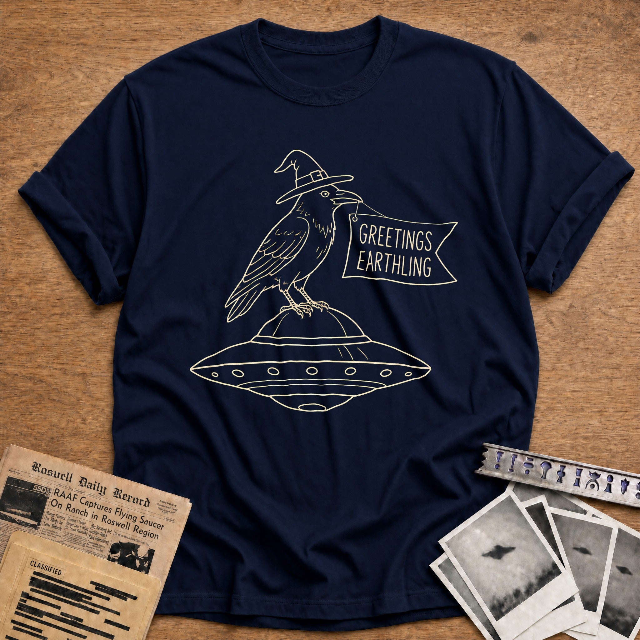 Raven Greetings Earthling 68 - Navy