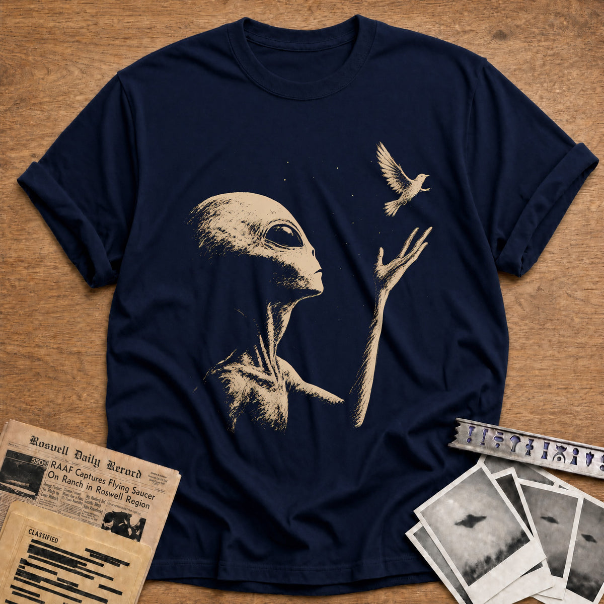 Release Bird 37 T-Shirt - Navy
