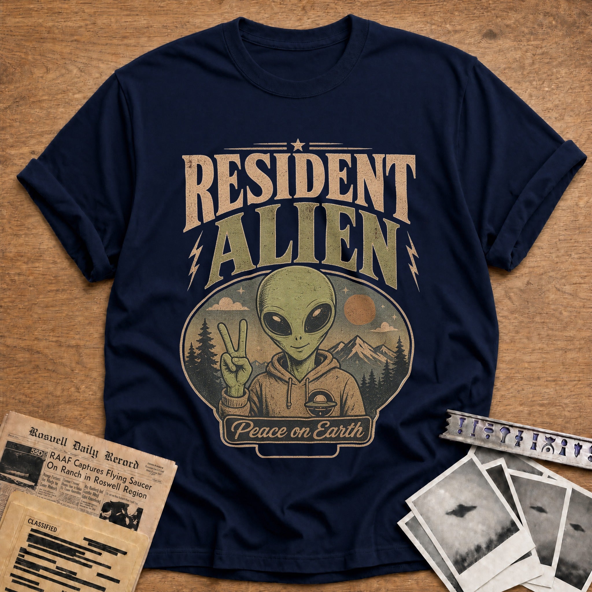 Resident Alien 01 - Navy