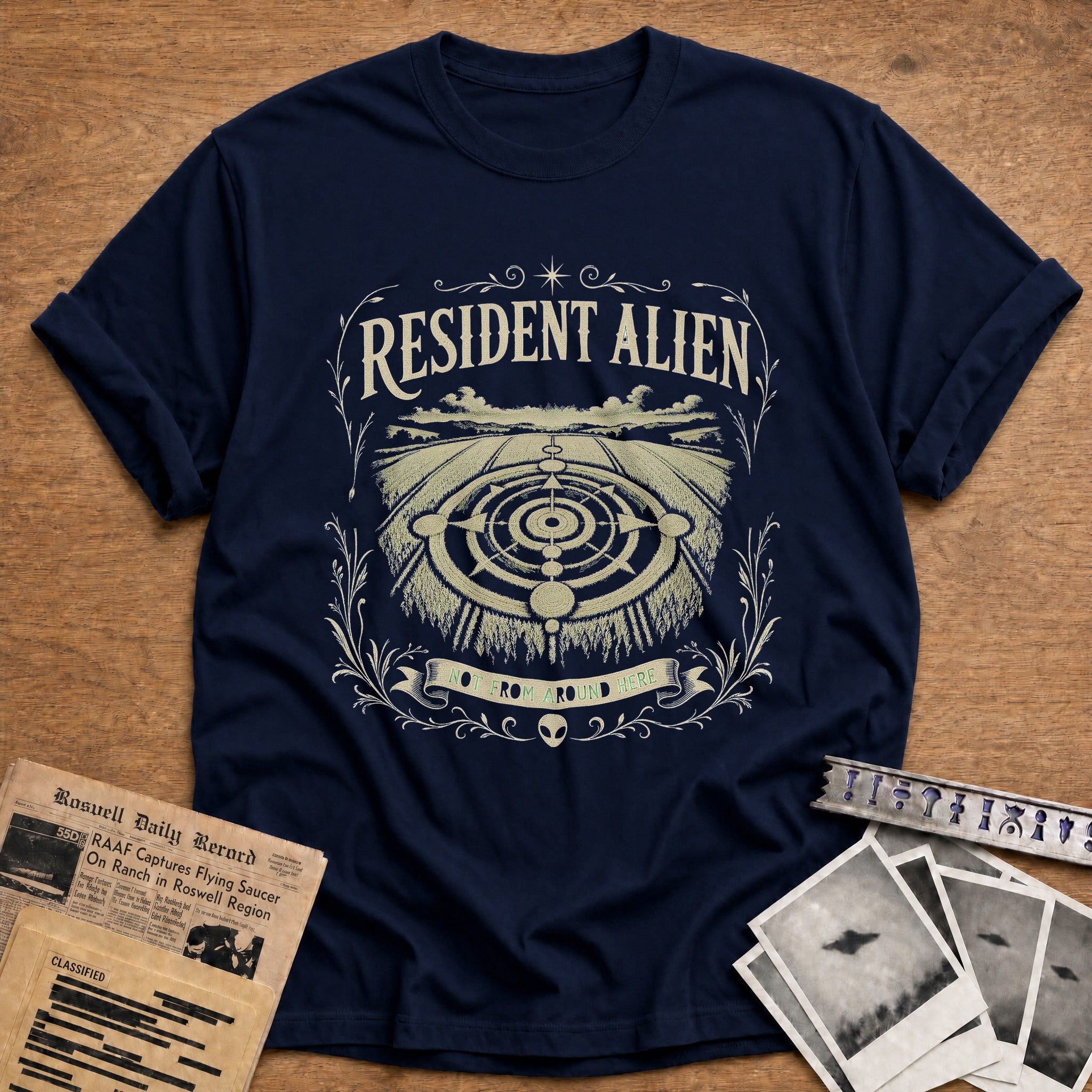 Resident Alien Not From Around Here - Navy