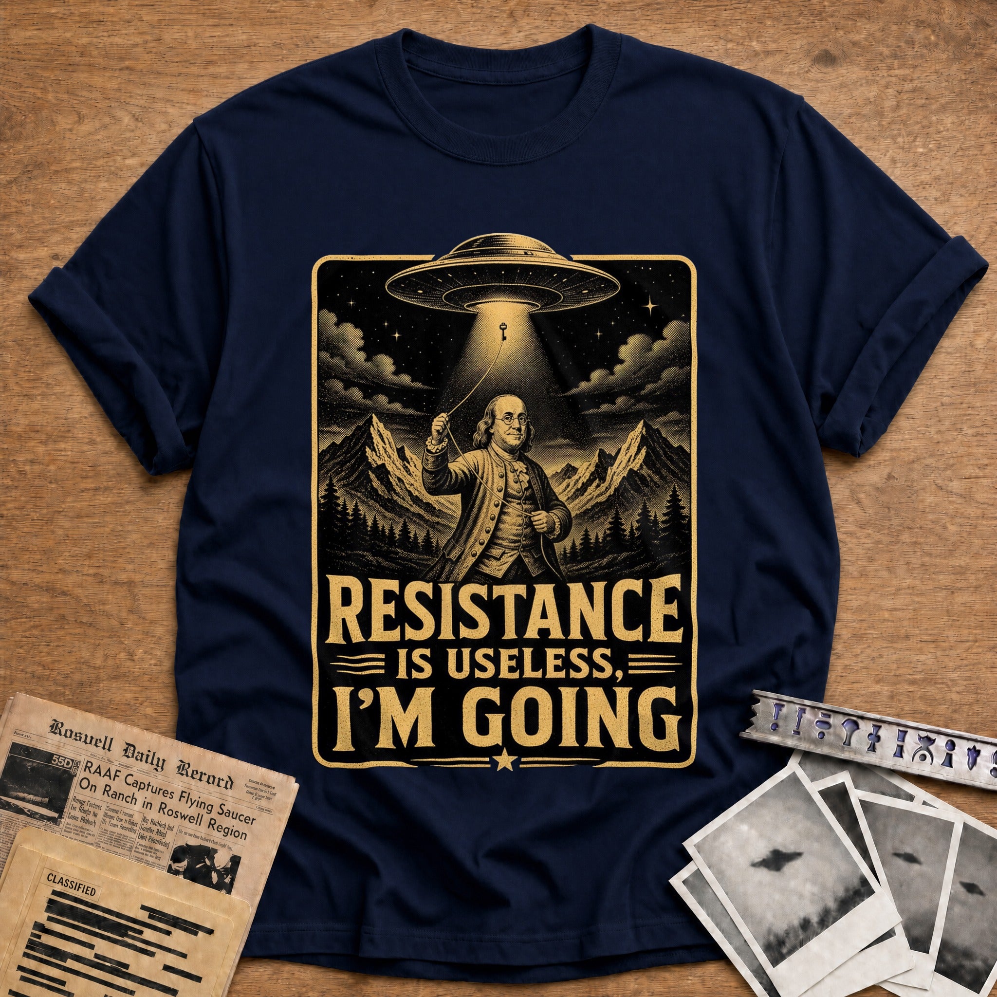 Resistance Is Useless Im Going 02 - Navy