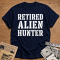 Retired Alien Hunter 39 T-Shirt - Navy