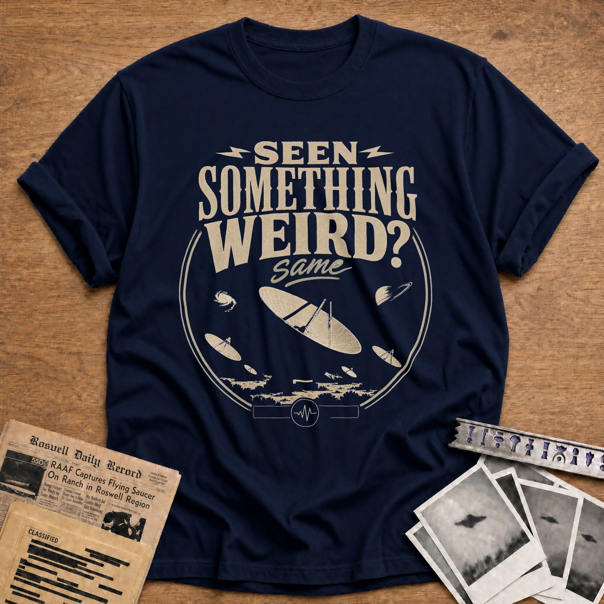 Seen Something Weird - Navy