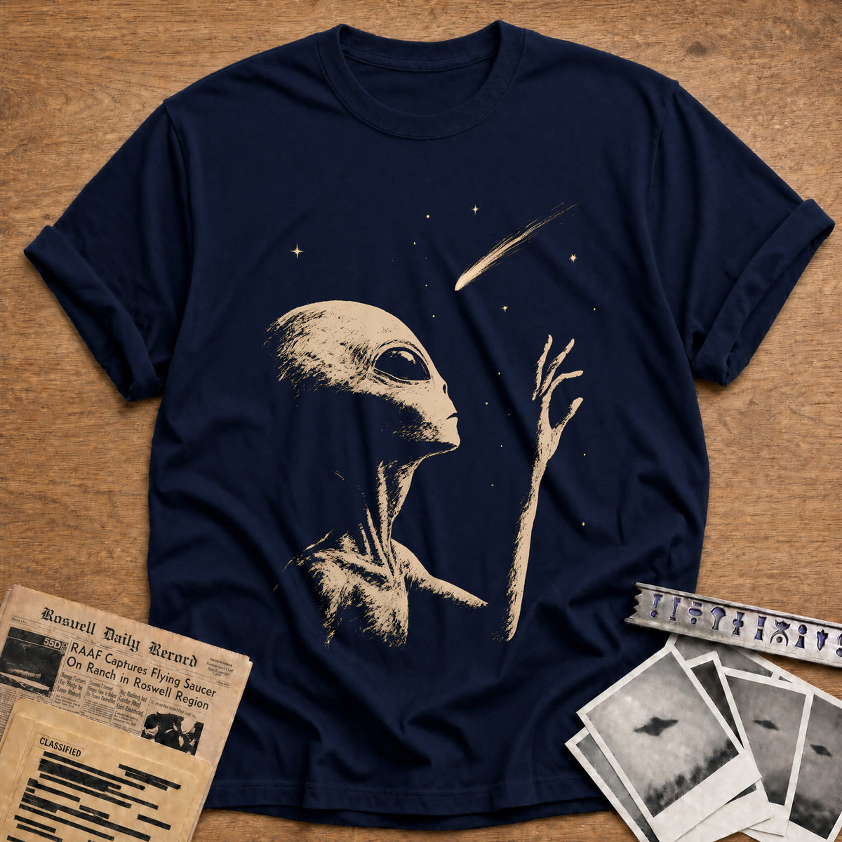Shooting Star 35 T-Shirt - Navy