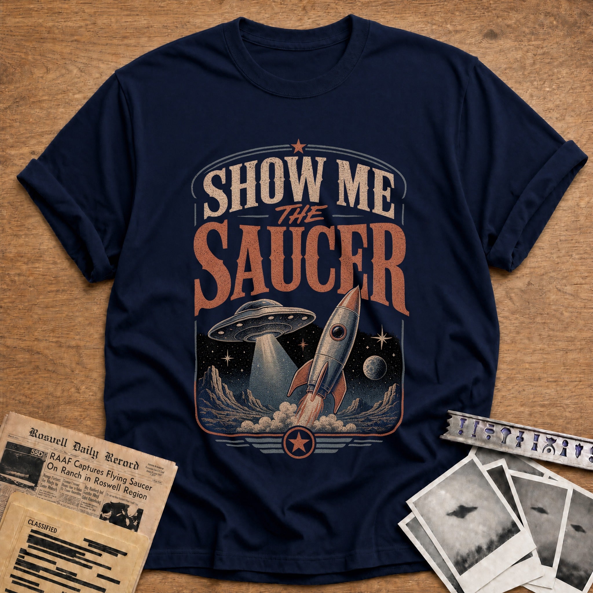 Show Me The Saucer 01 - Navy