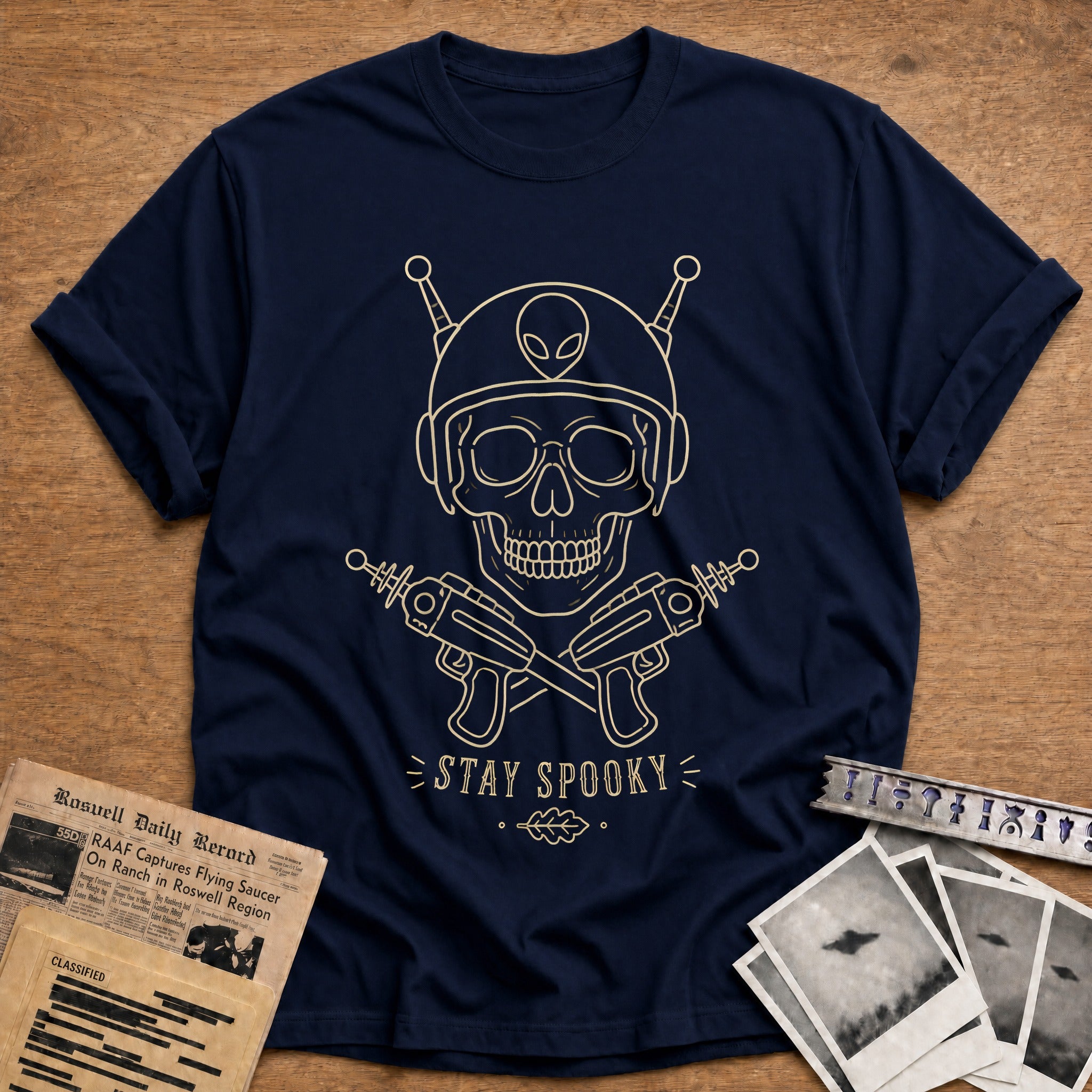 Skull Alien Helmet 79 - Navy