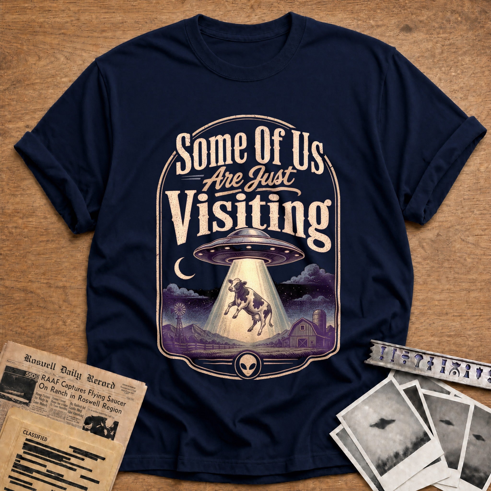 Some Of Us Are Just Visiting - Navy