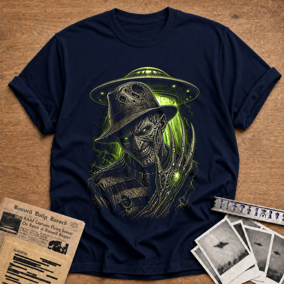 Star Slasher 13 T-Shirt - Navy