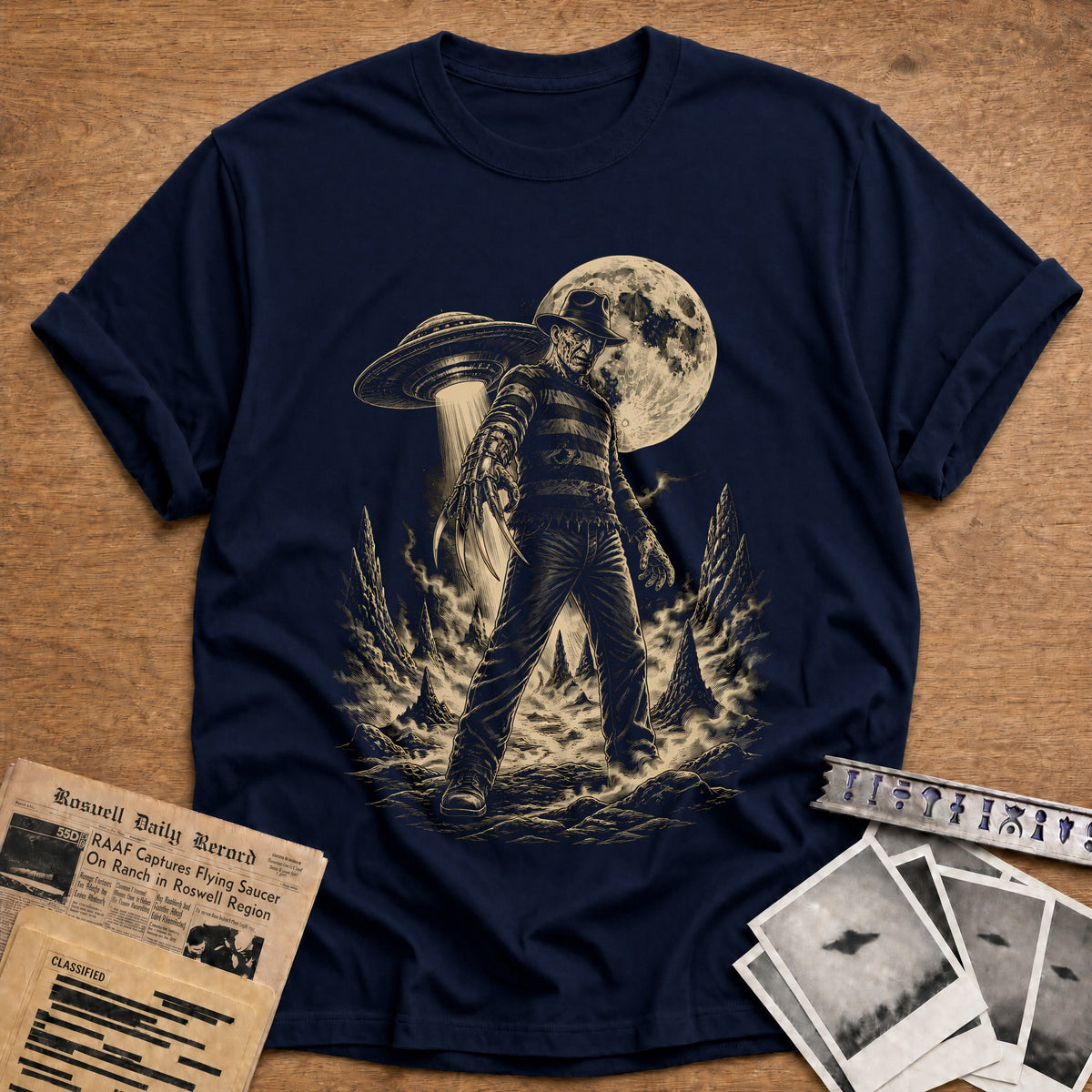 Star Slasher 79 T-Shirt - Navy