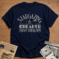 Stargazing Is Cheaper Than Therapy 01 - Navy