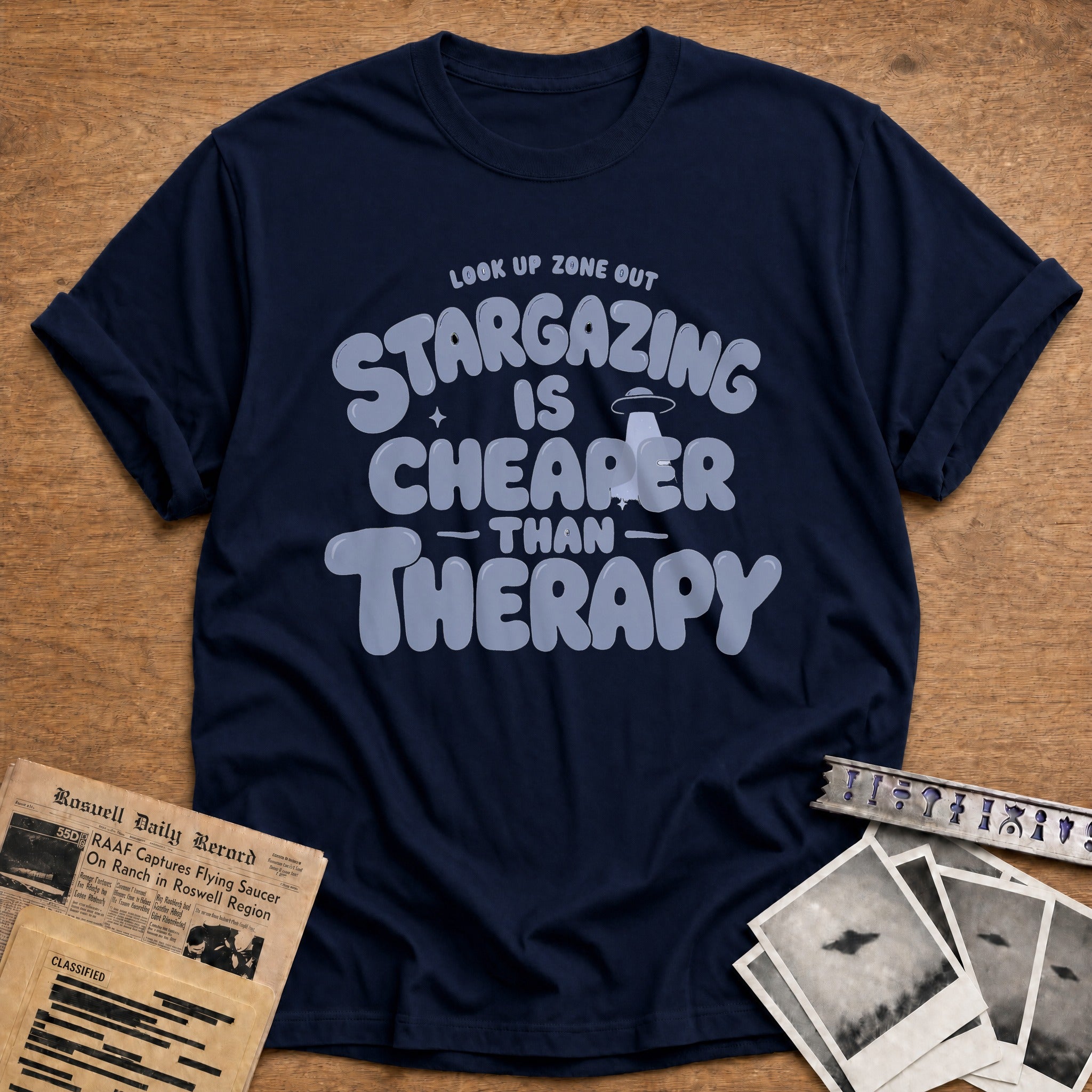 Stargazing Is Cheaper Than Therapy 03 - Navy