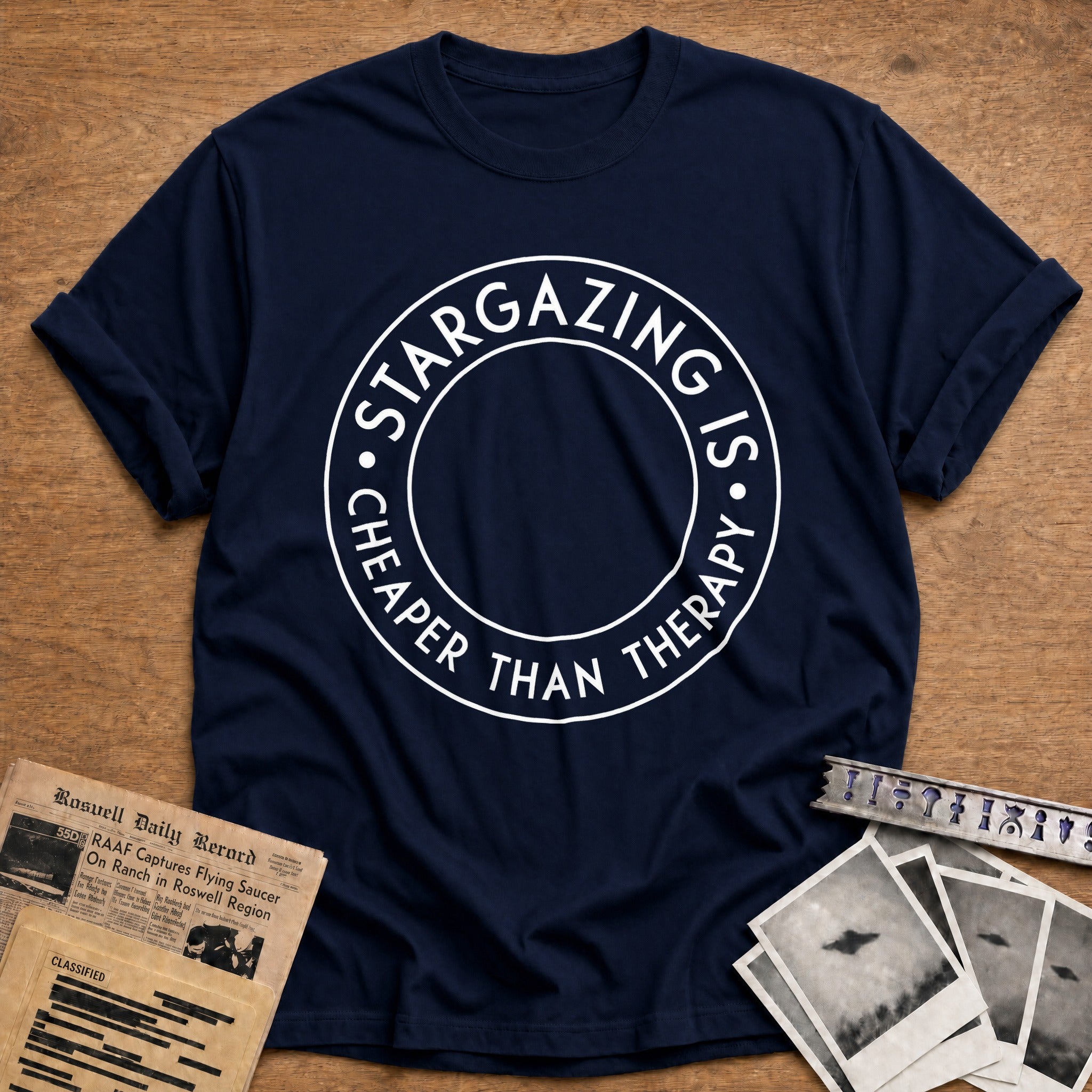 Stargazing Is Cheaper Than Therapy 05 - Navy