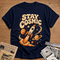 Stay Cosmic 78 T-Shirt - Navy