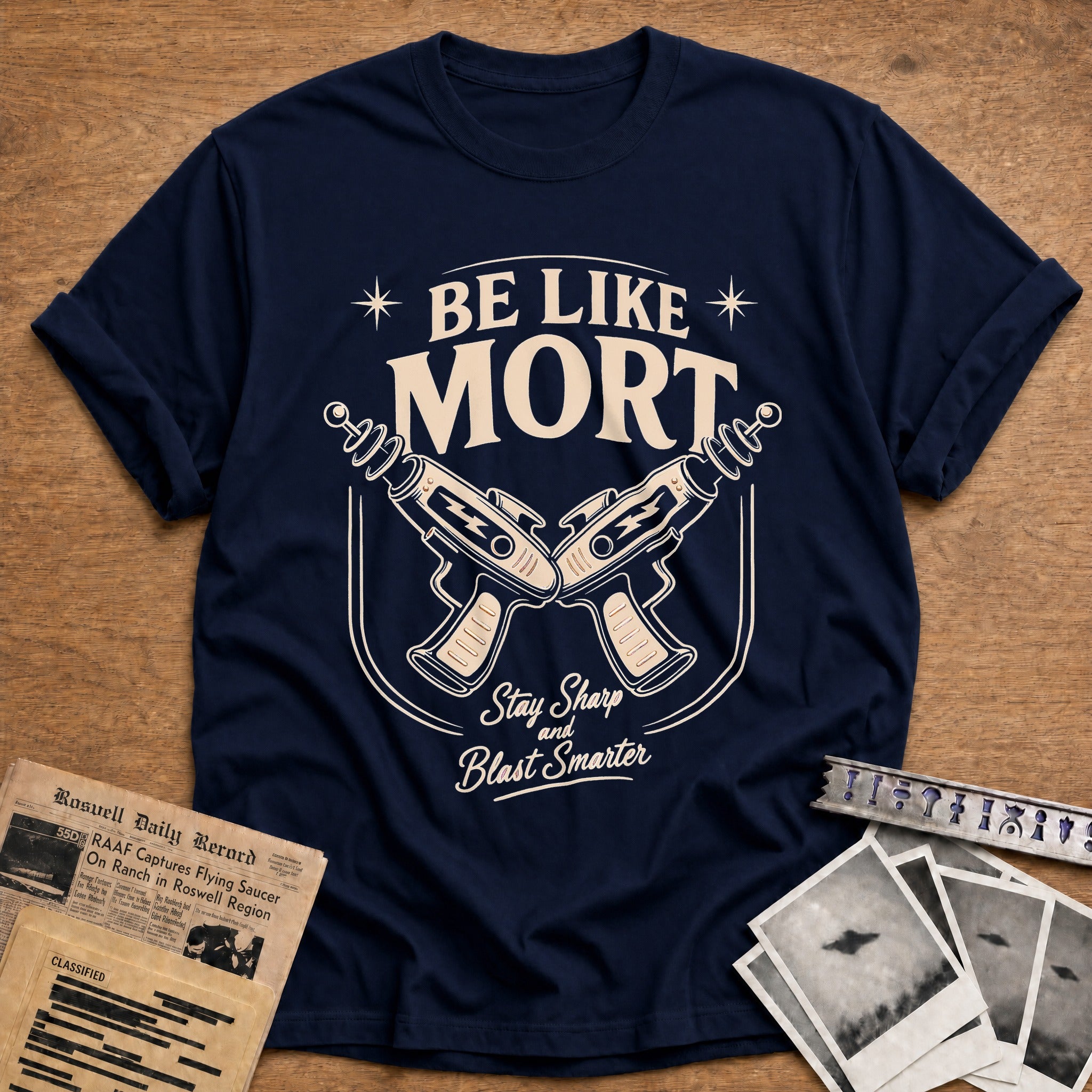 Stay Sharp Blast Smarter - Navy