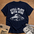 Still Plays With UFOs 88 T-Shirt - Navy
