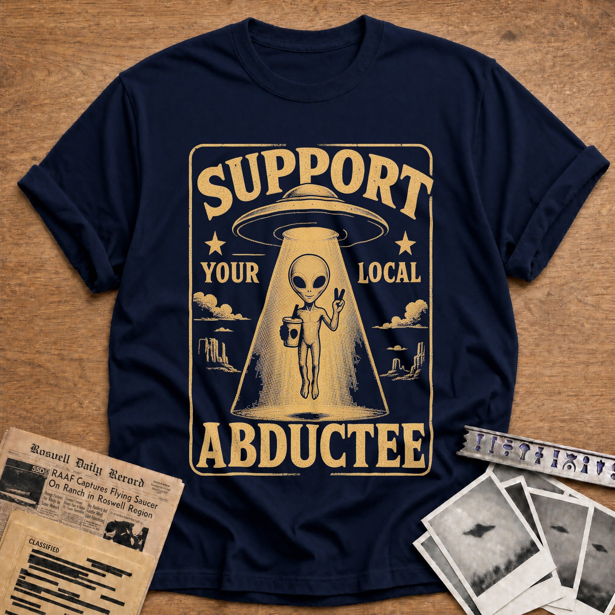 Support Your Local Abductee 01 - Navy