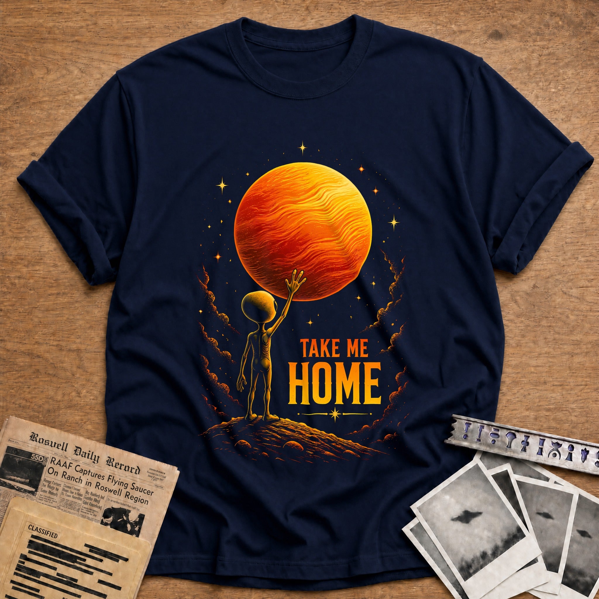 Take Me Home Surreal 53 T-Shirt - Navy