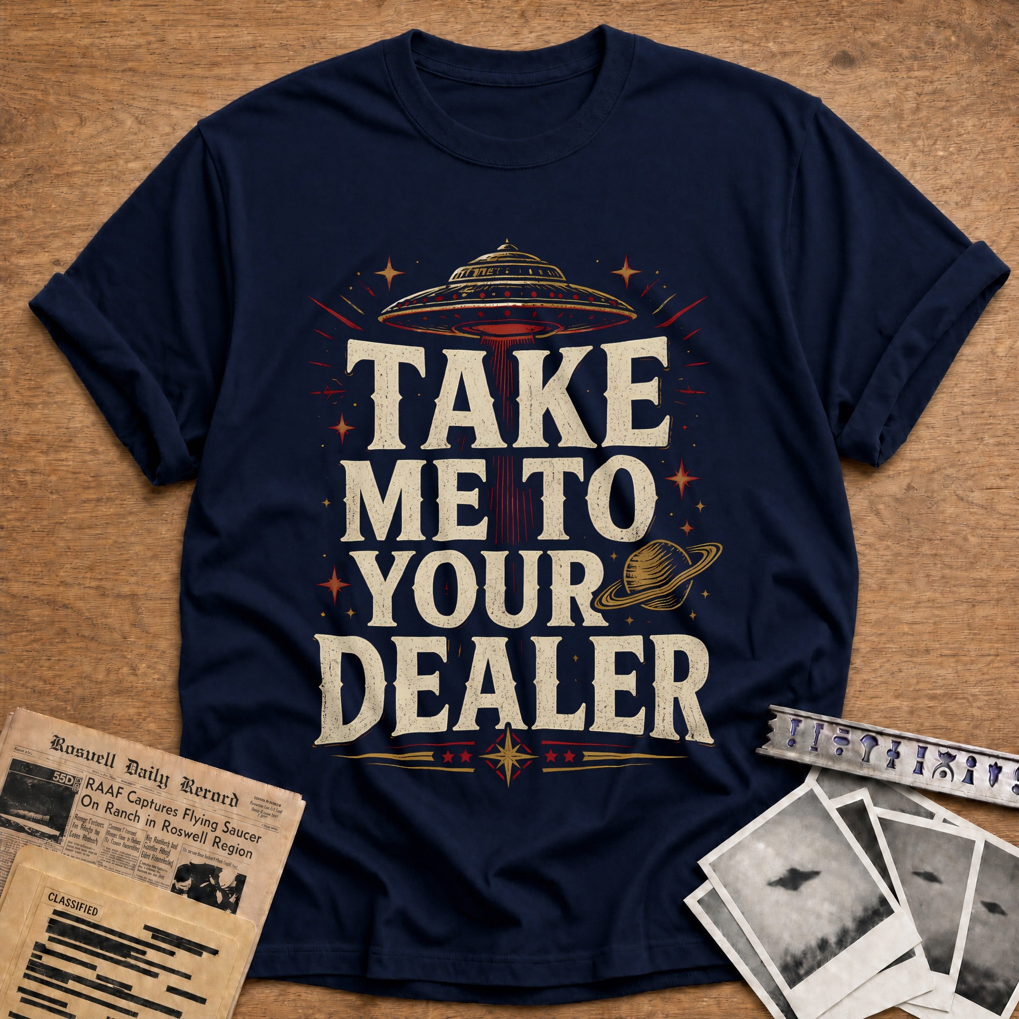 Take Me To Your Dealer 86 T-Shirt - Navy
