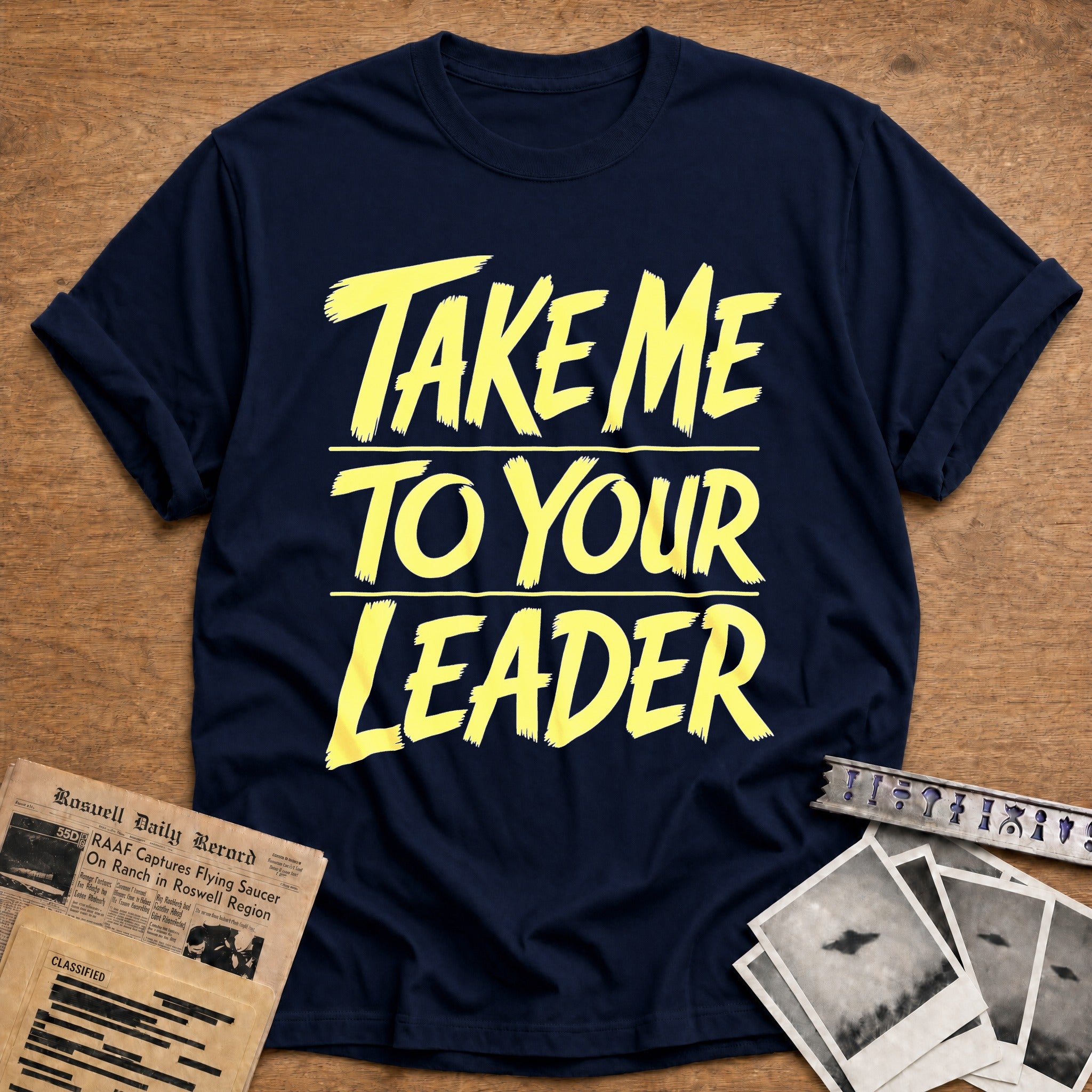 Take Me To Your Leader - Navy