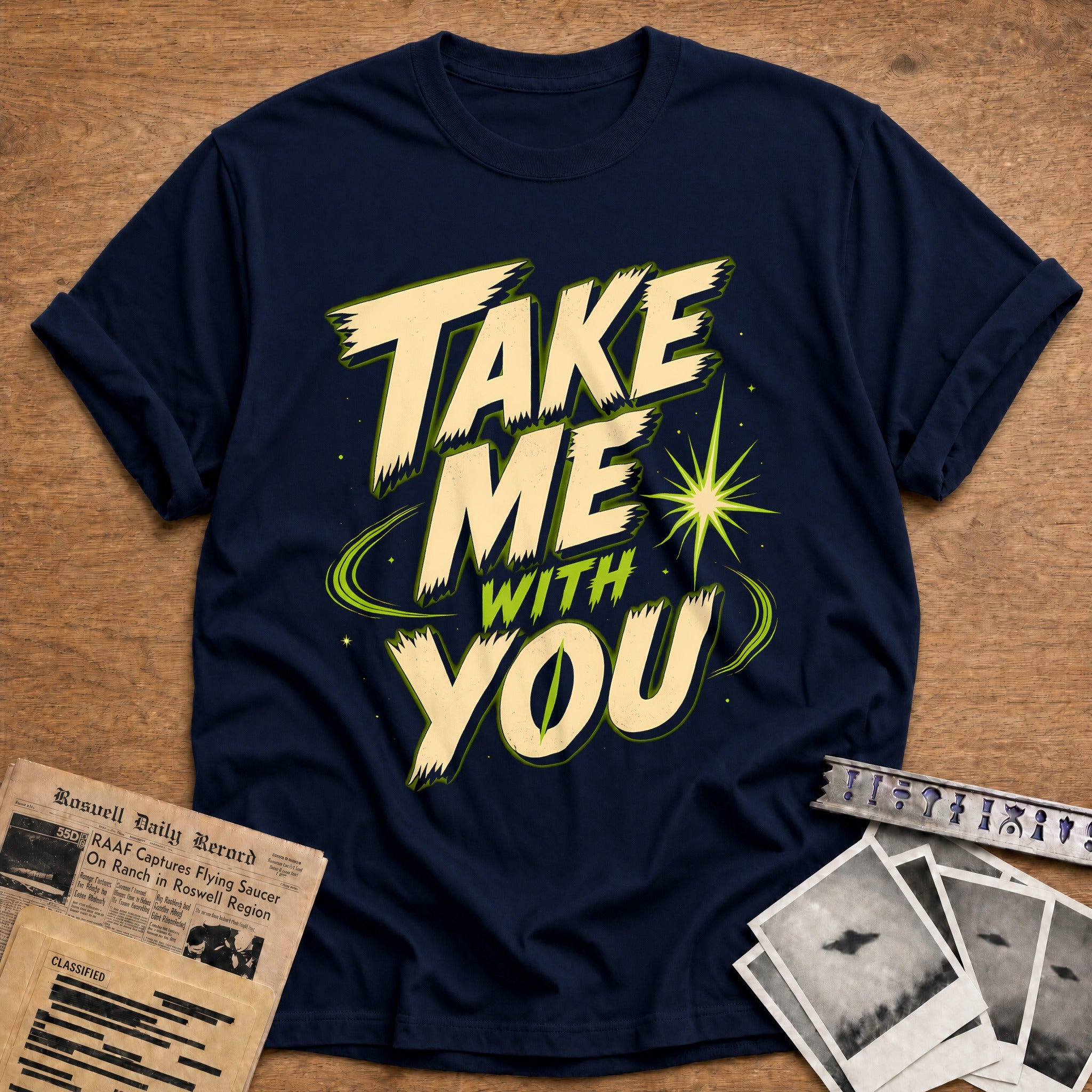 Take Me With You 79 T-Shirt - Navy